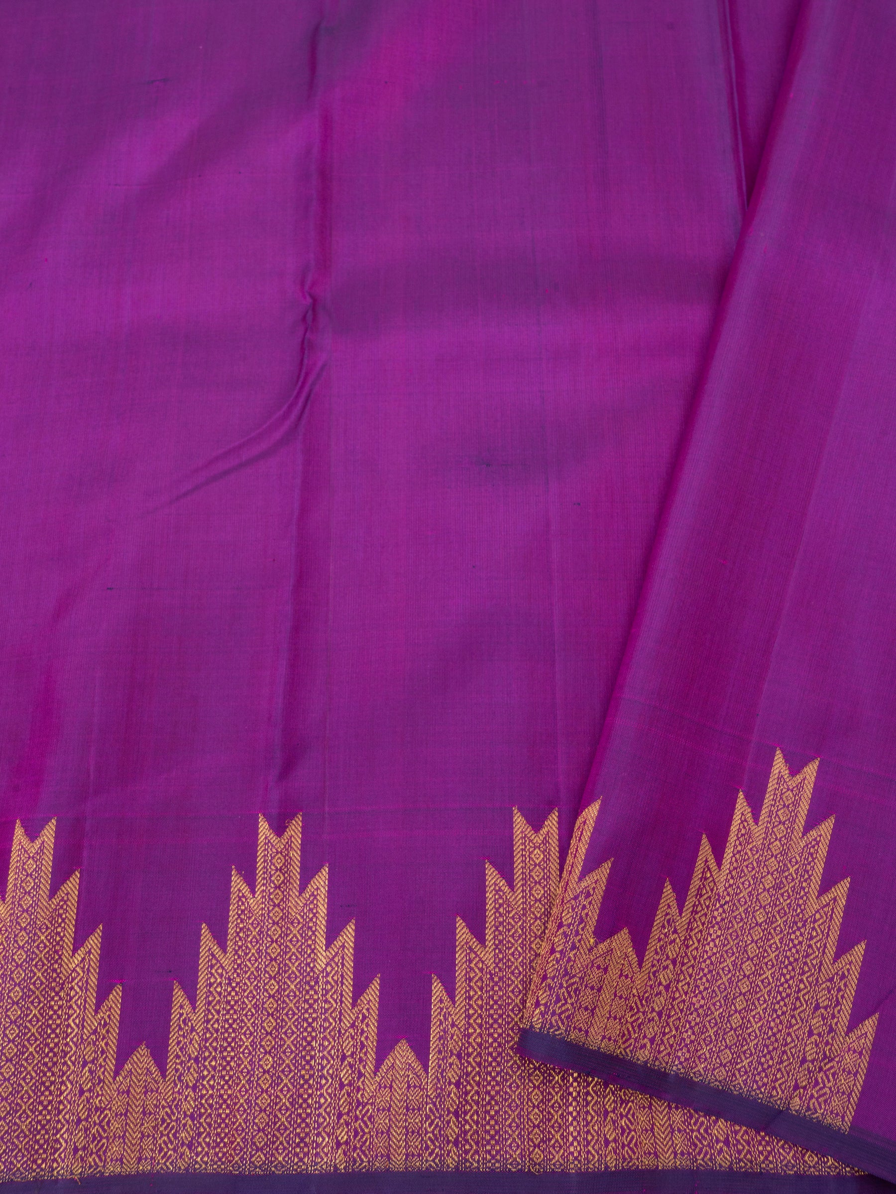 Vadamalli temple border/ Arani Silk Saree CLSA2596
