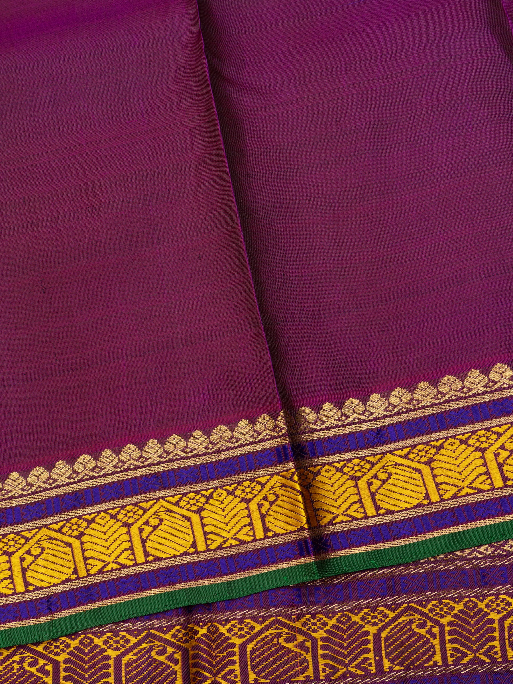Black annam butta / Kanjipuram Silk Saree CLSA316