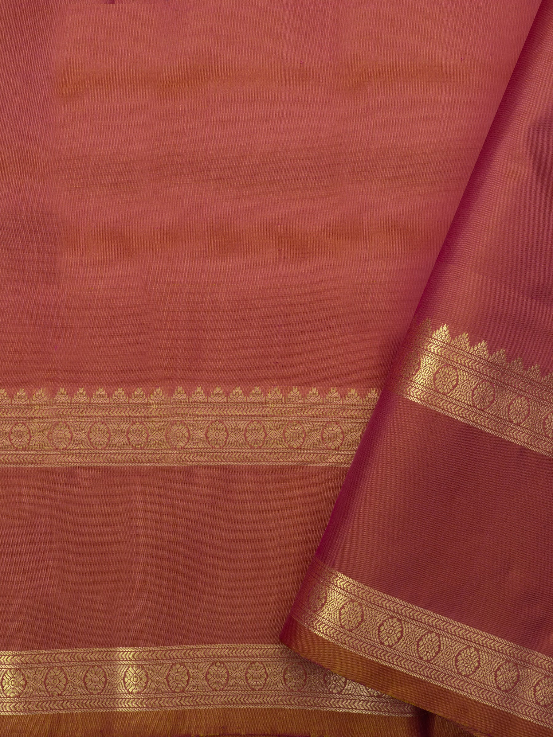 Pink rettapet border/ special edition kanjipuram silk CLSA5129