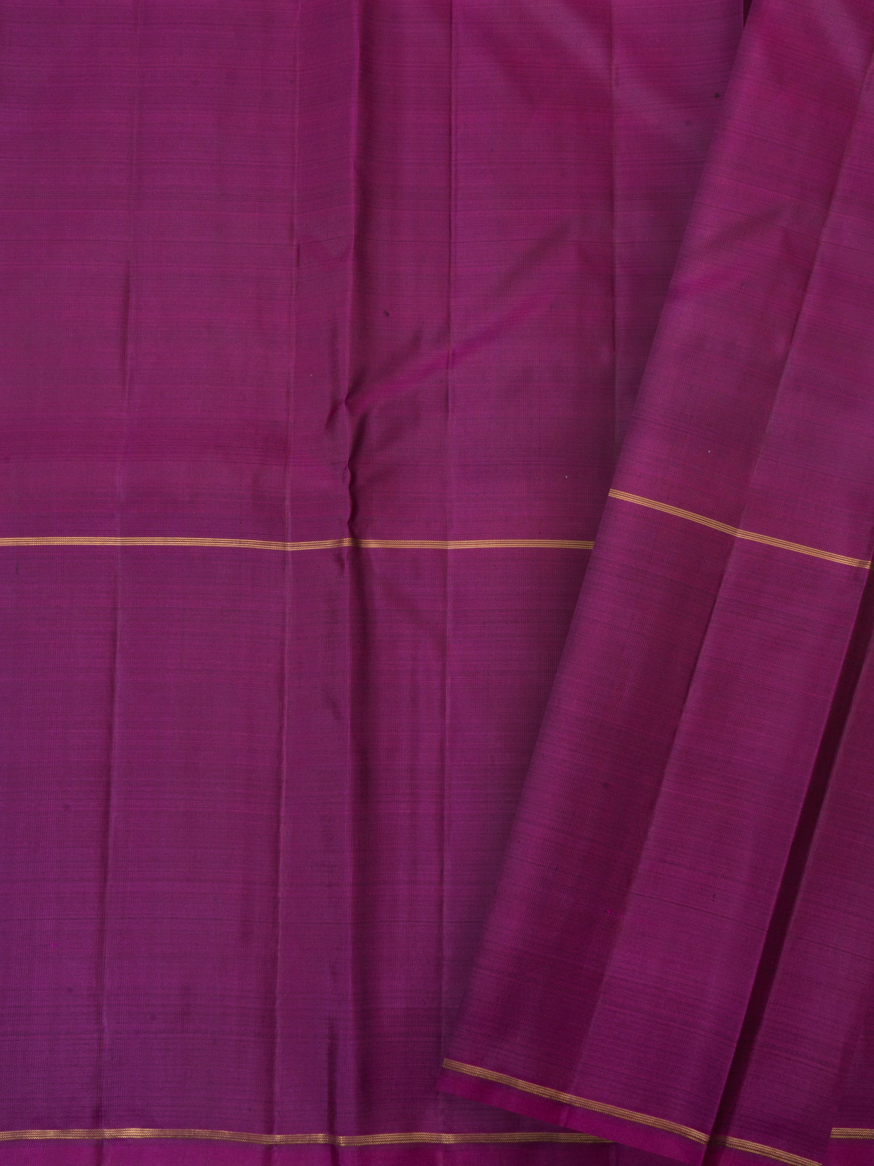 Green and magenta long border/Kanjipuram silk Saree CLSA5449