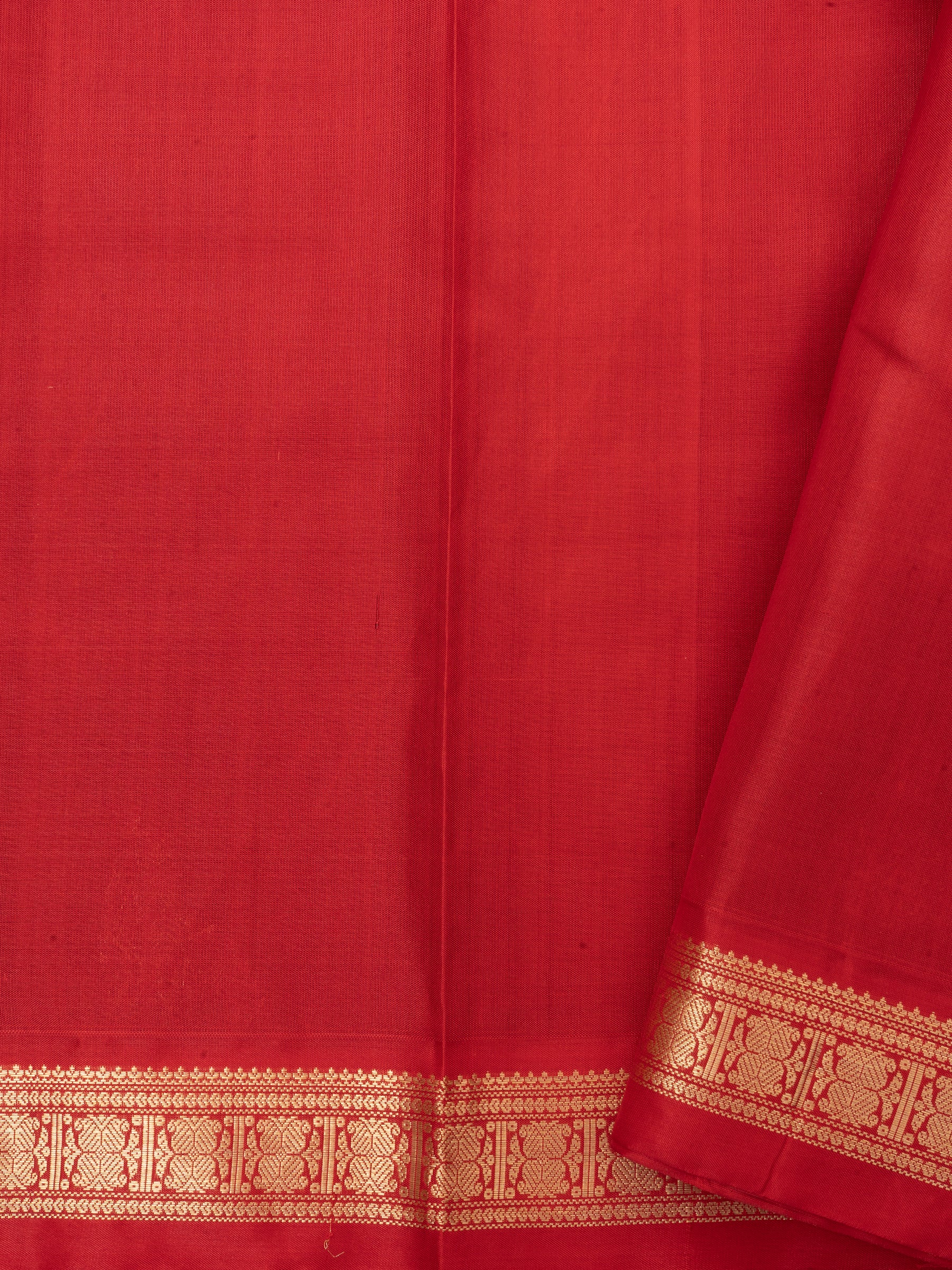 Deep navalpazham small border/special edition kanjipuram silk CLSA5816