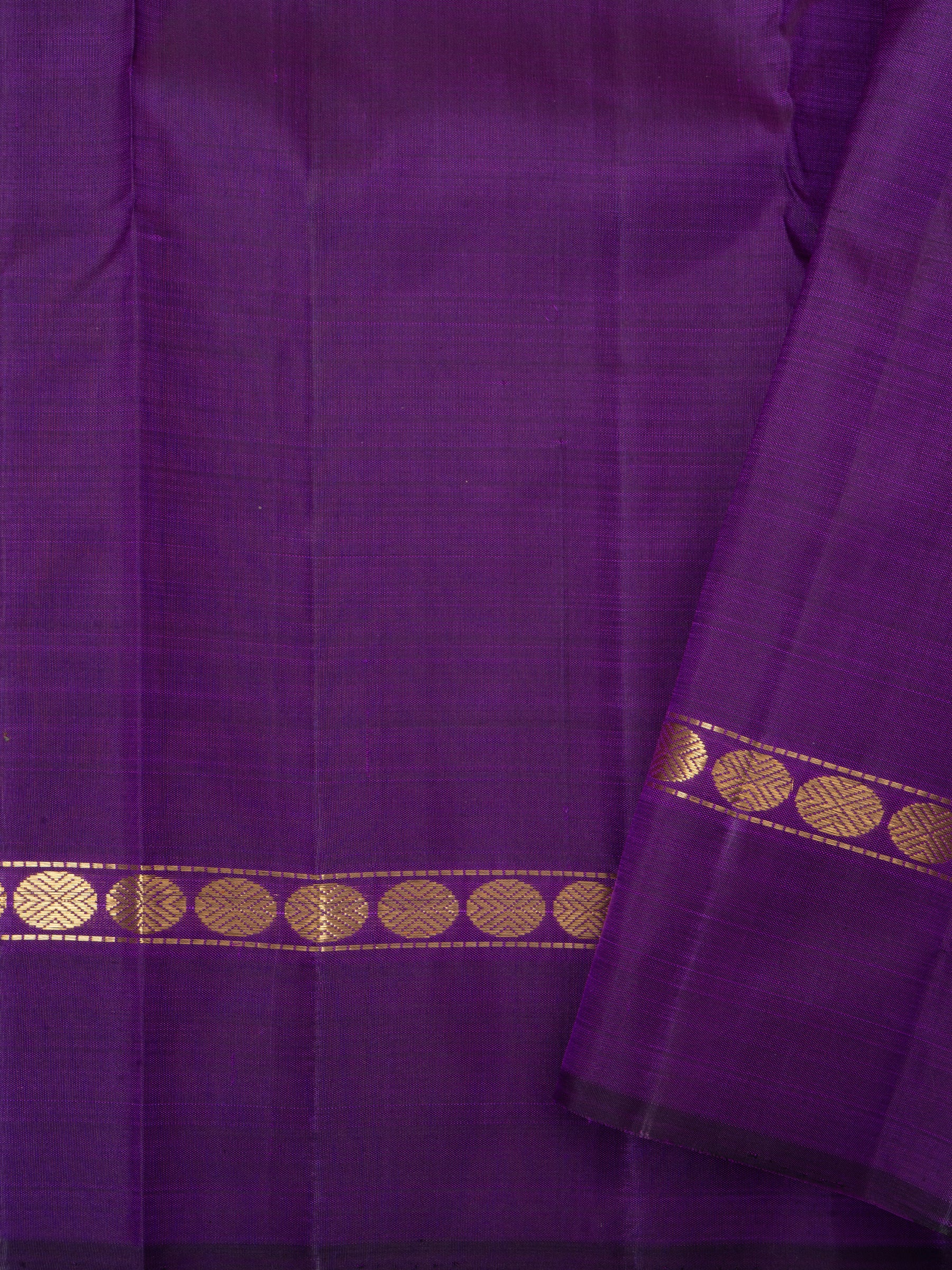 Deep purple veldhari/ Arani Silk Saree CLSA5711