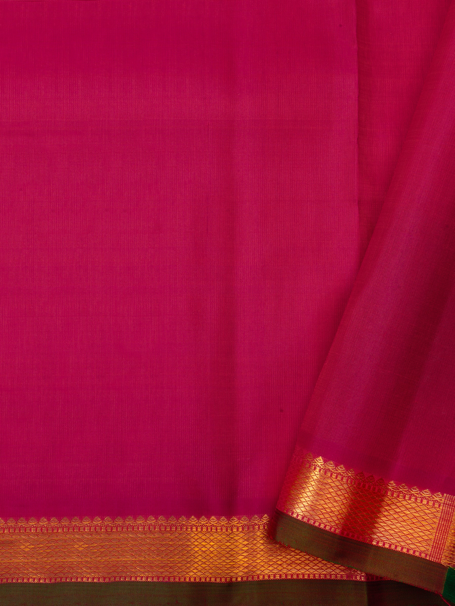 Pink small border /Kanjipuram silk Saree CLSA5802