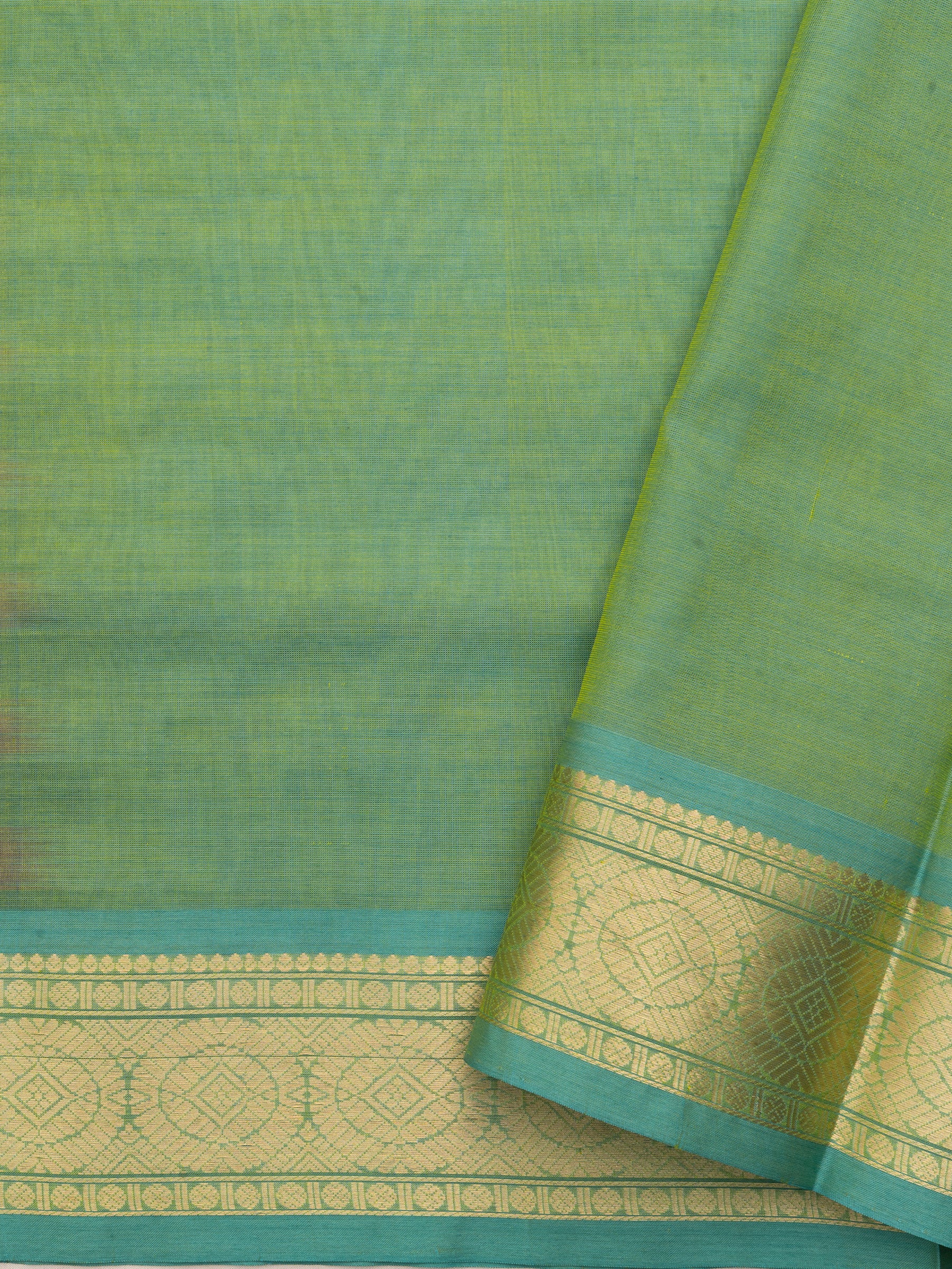 Pastel vintage veldhari/ Silk Cotton Saree CLSA8652
