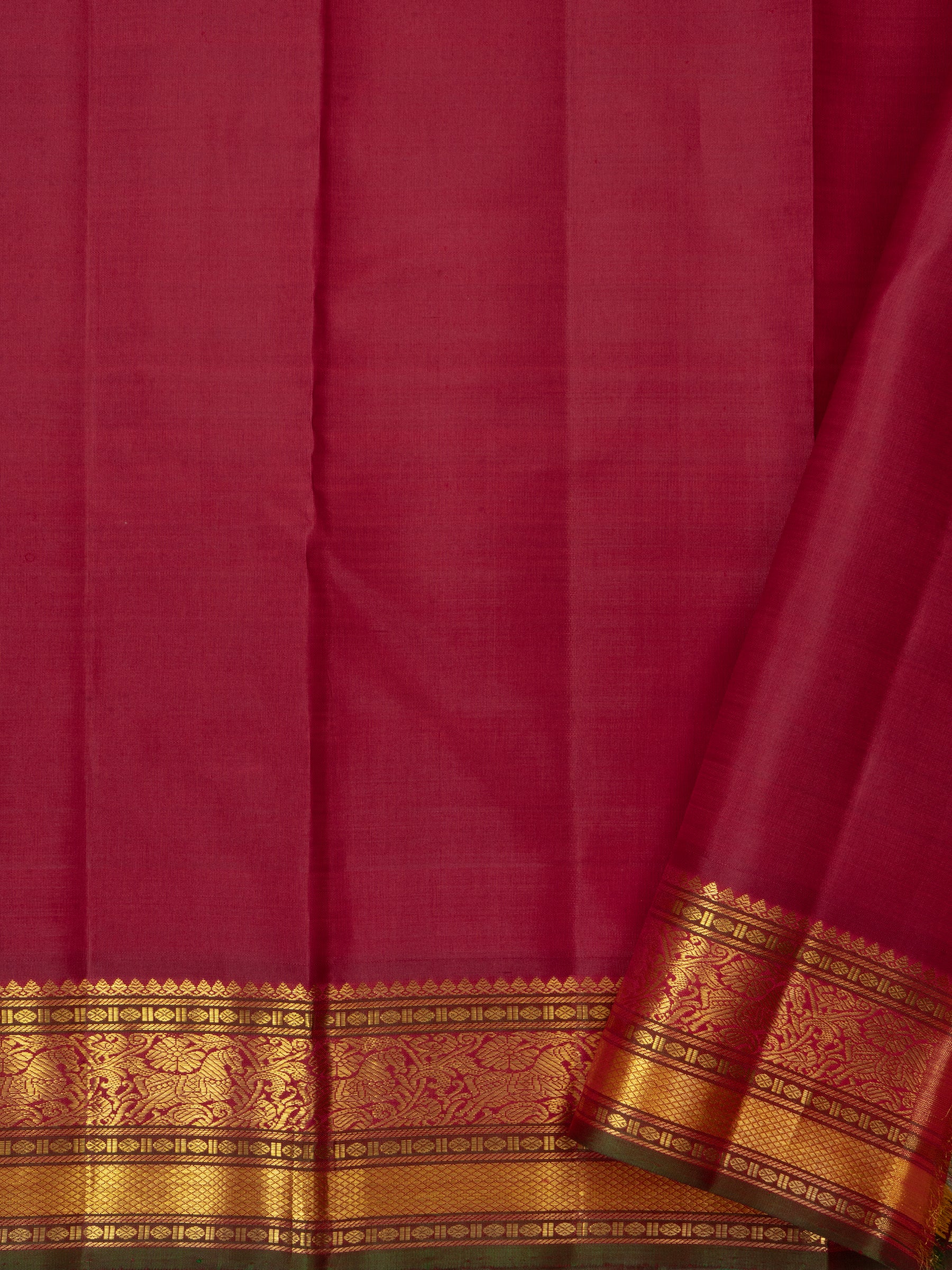 Yellow Korvai / Kanjipuram Saree CLSA6762