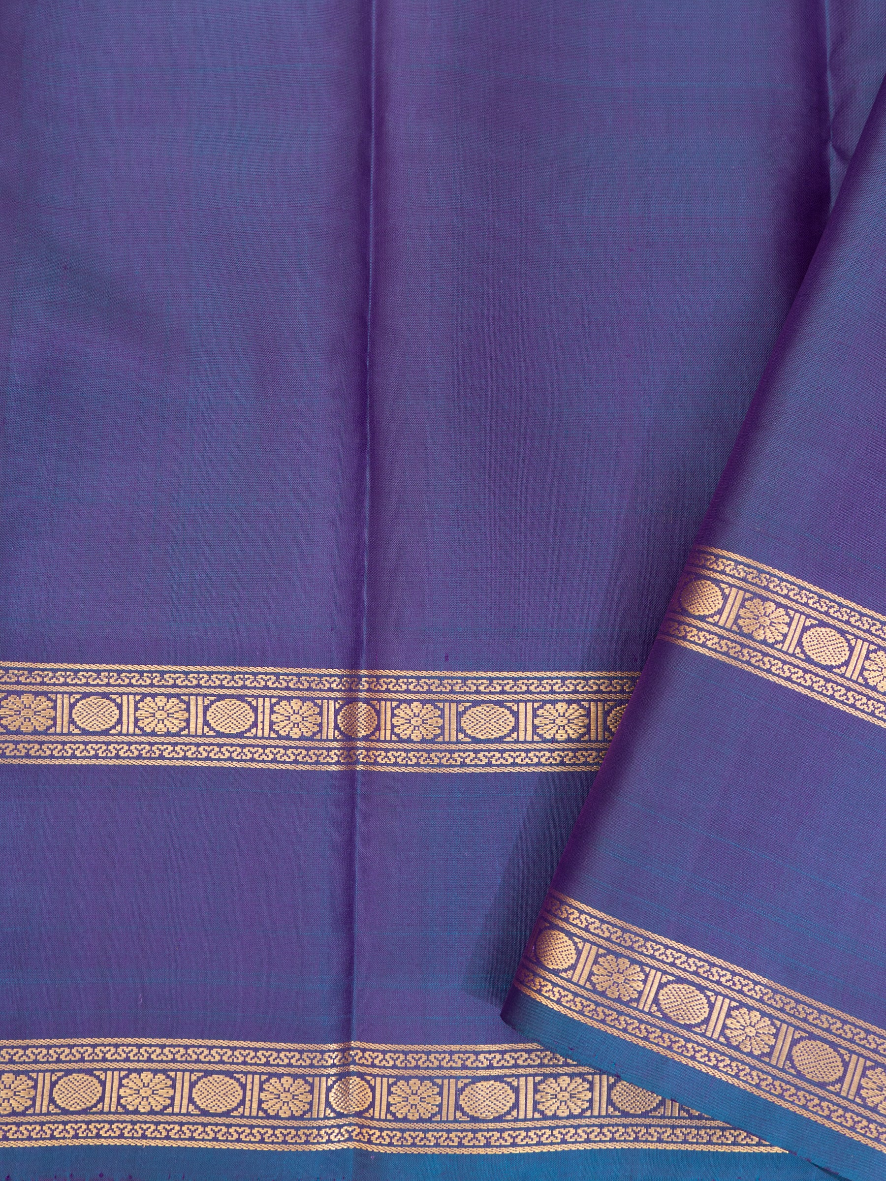 Purple kattam kolam and lavender unique pallu / Special Edition Silk CLSA8365