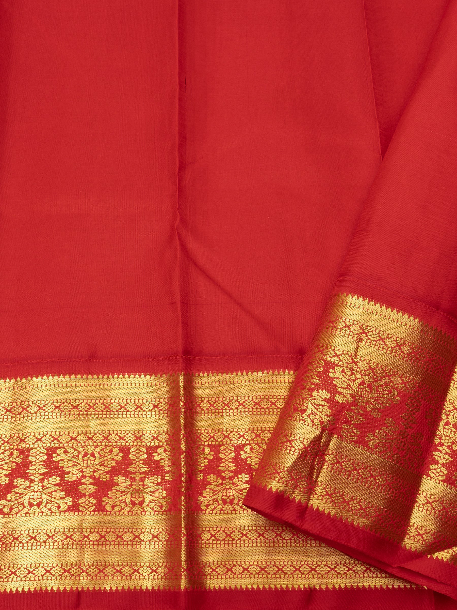 Beige Korvai Arani Silk Saree CLSA886