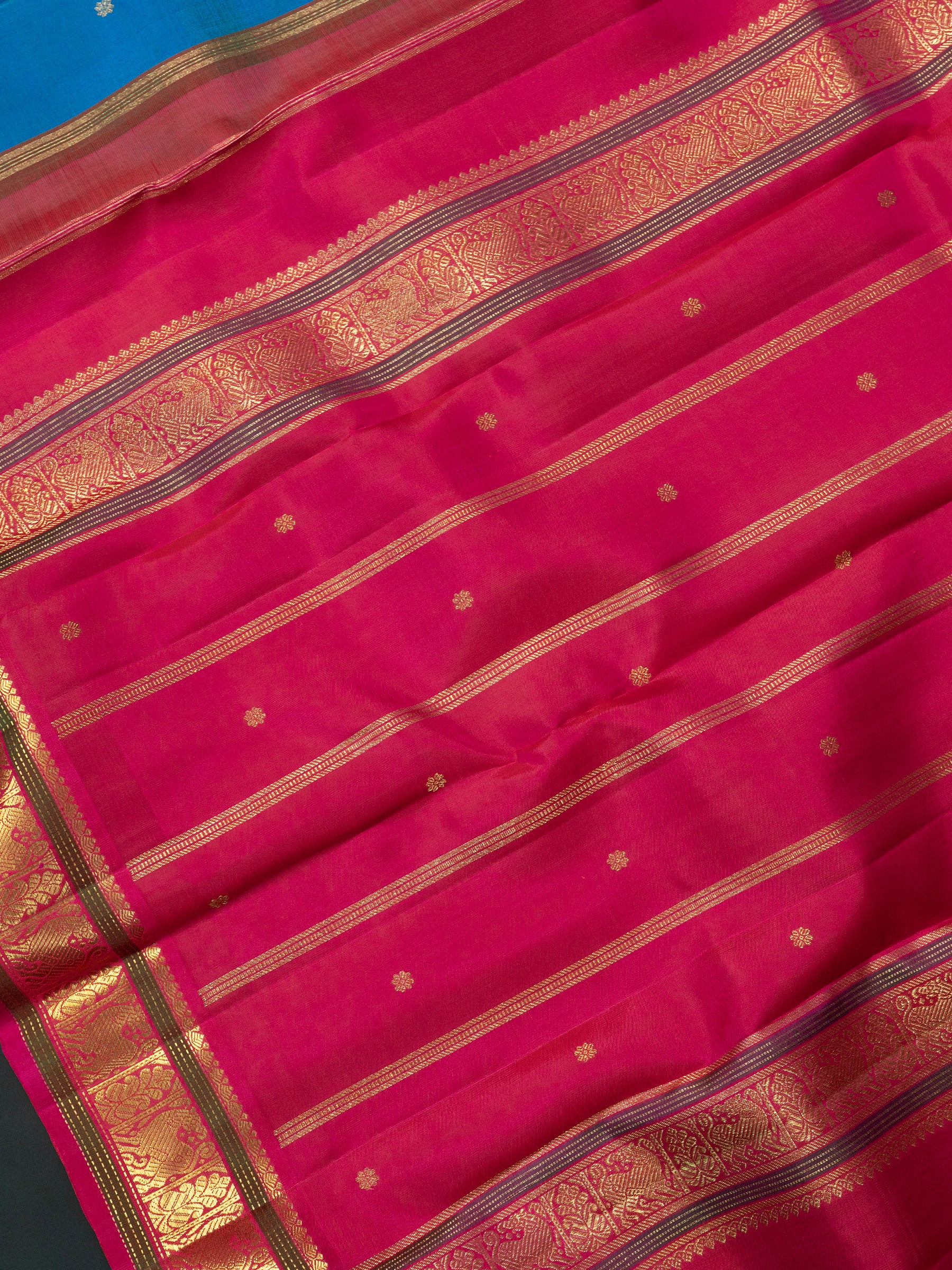 Mayilkazhuth Korvai Kanjipuram Saree CLSA9415