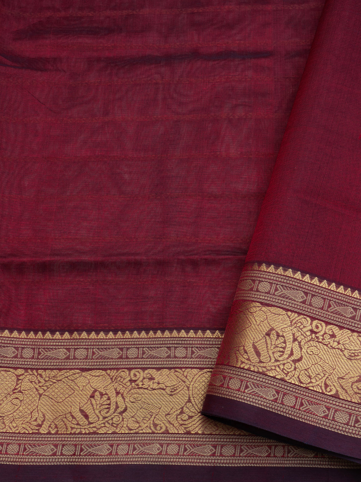 Araku veldari getti border / Silk Cotton Saree CLSA9569