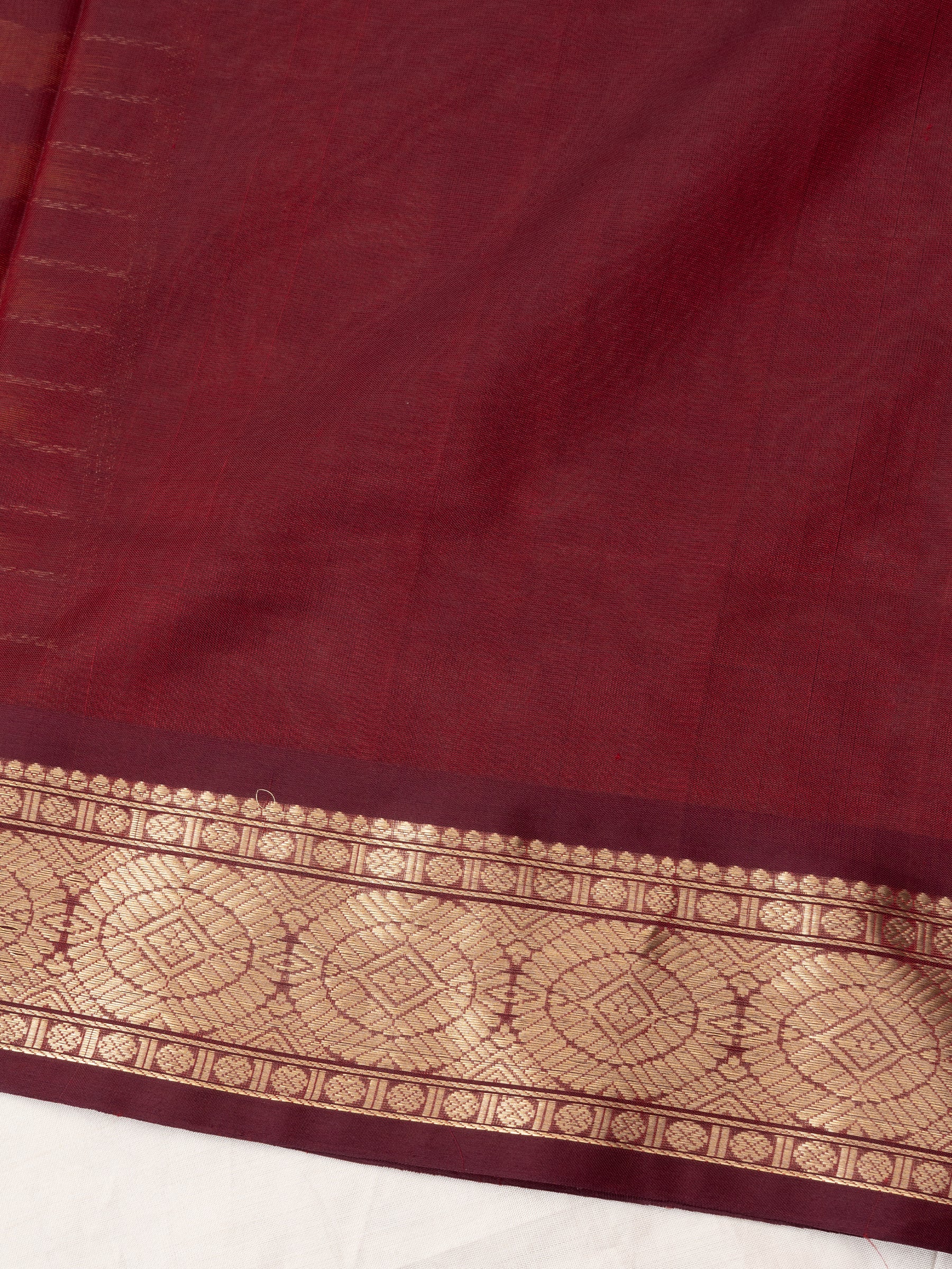 Mustard yellow and araku veldari / Silk Cotton Saree CLSA9744
