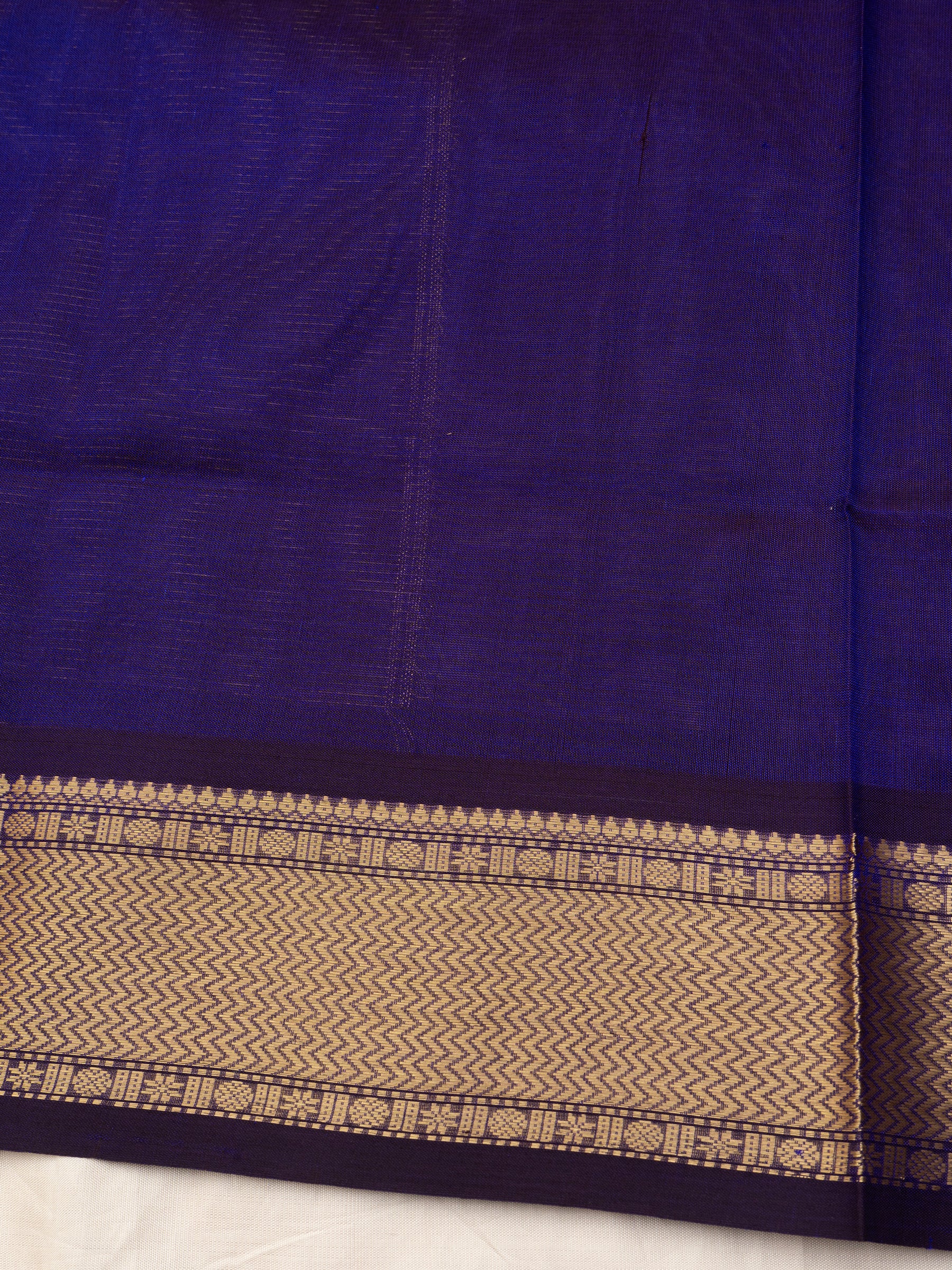 Deep purple yazhi bettu butta/ Premium Silk Cotton Saree CLSA10910