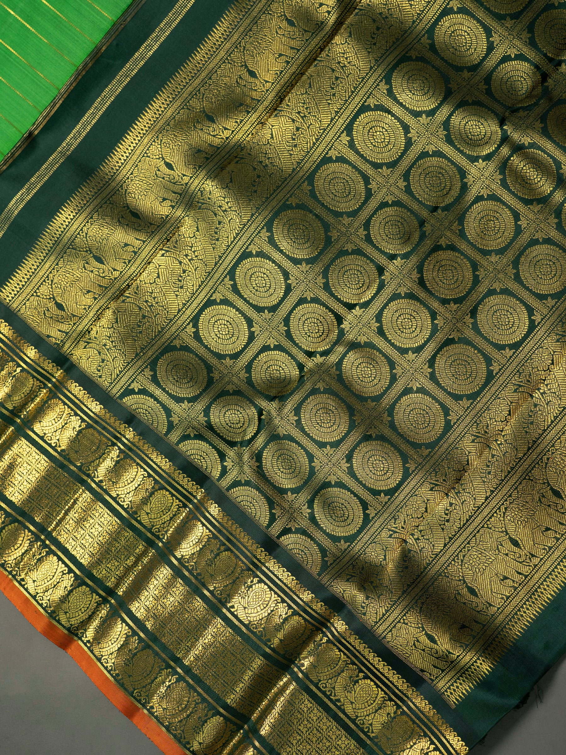 Vintage style Paalum pazhamum Korvai / Kanjipuram Silk Saree CLSA11642