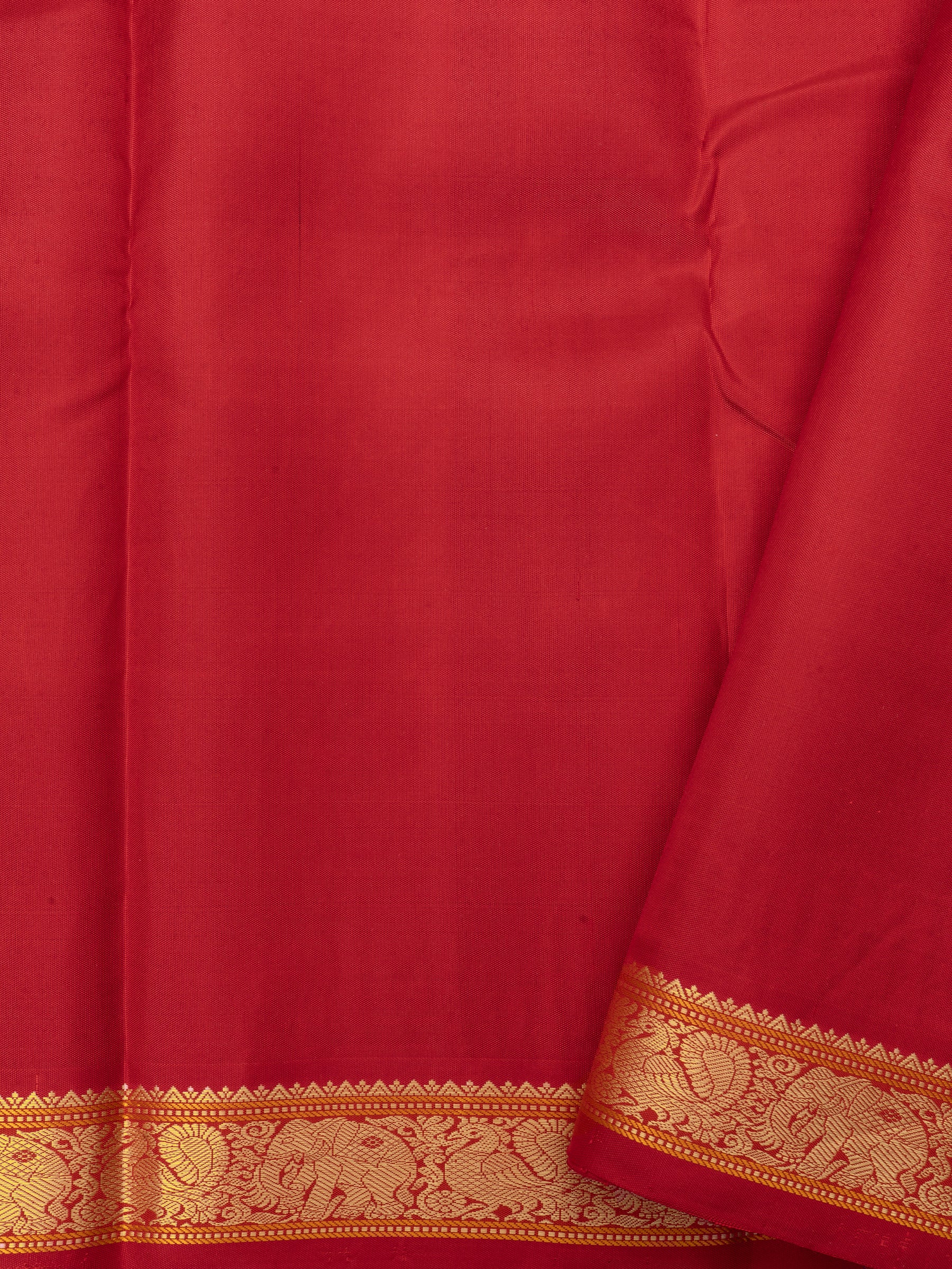 Greyish purple ganga jamuna border and double color pallu/special edition kanjipuram silk CLSA3970