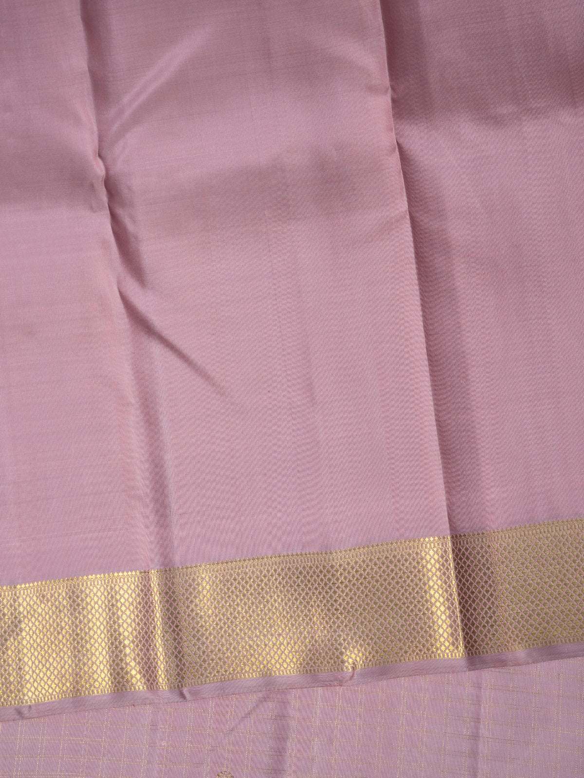 Light pink Zari checks and butta/Kanjipuram Silk Saree CLSA10364