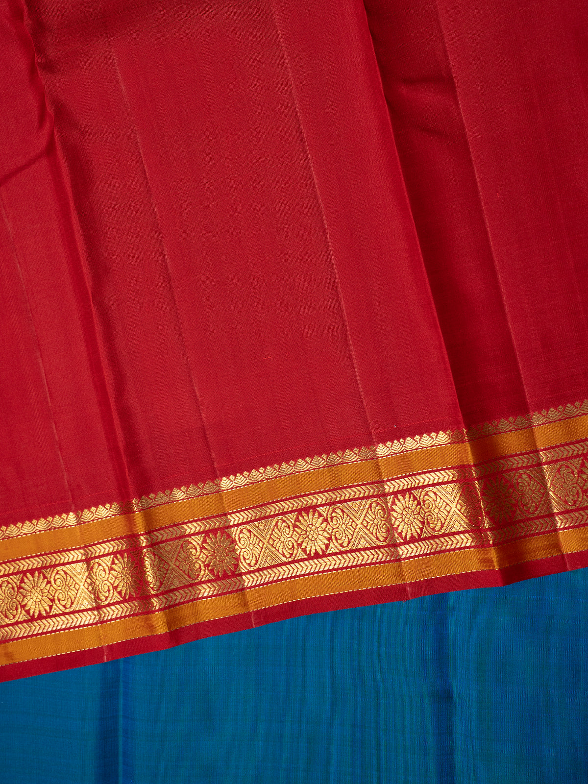 Mayilkazhuthu temple Korvai /Kanjipuram Silk Saree CLSA