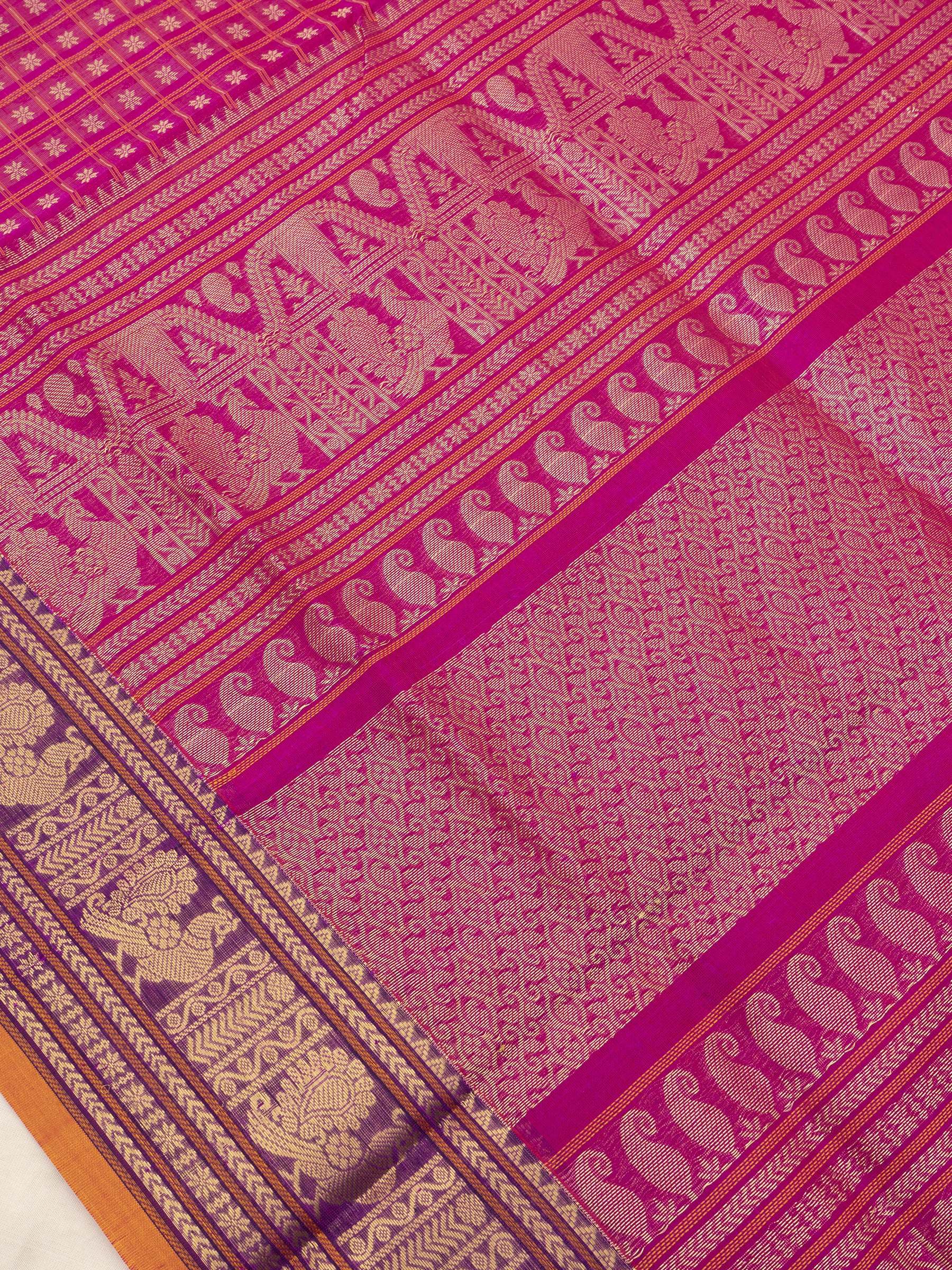 Silk Cotton Saree CLSA8564