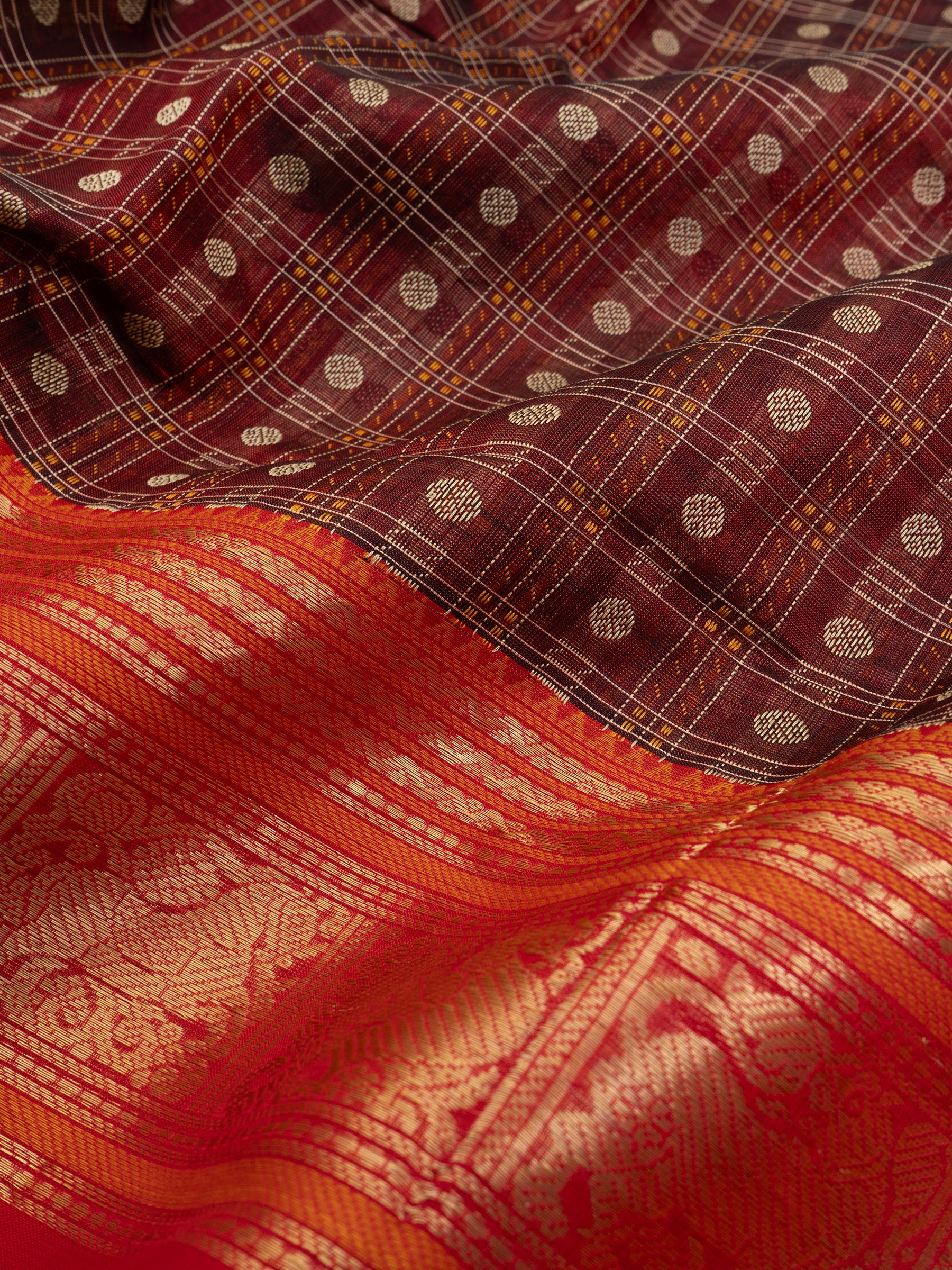 Araku vintage kattam lakshambutta/ Silk Cotton Saree CLSA7889