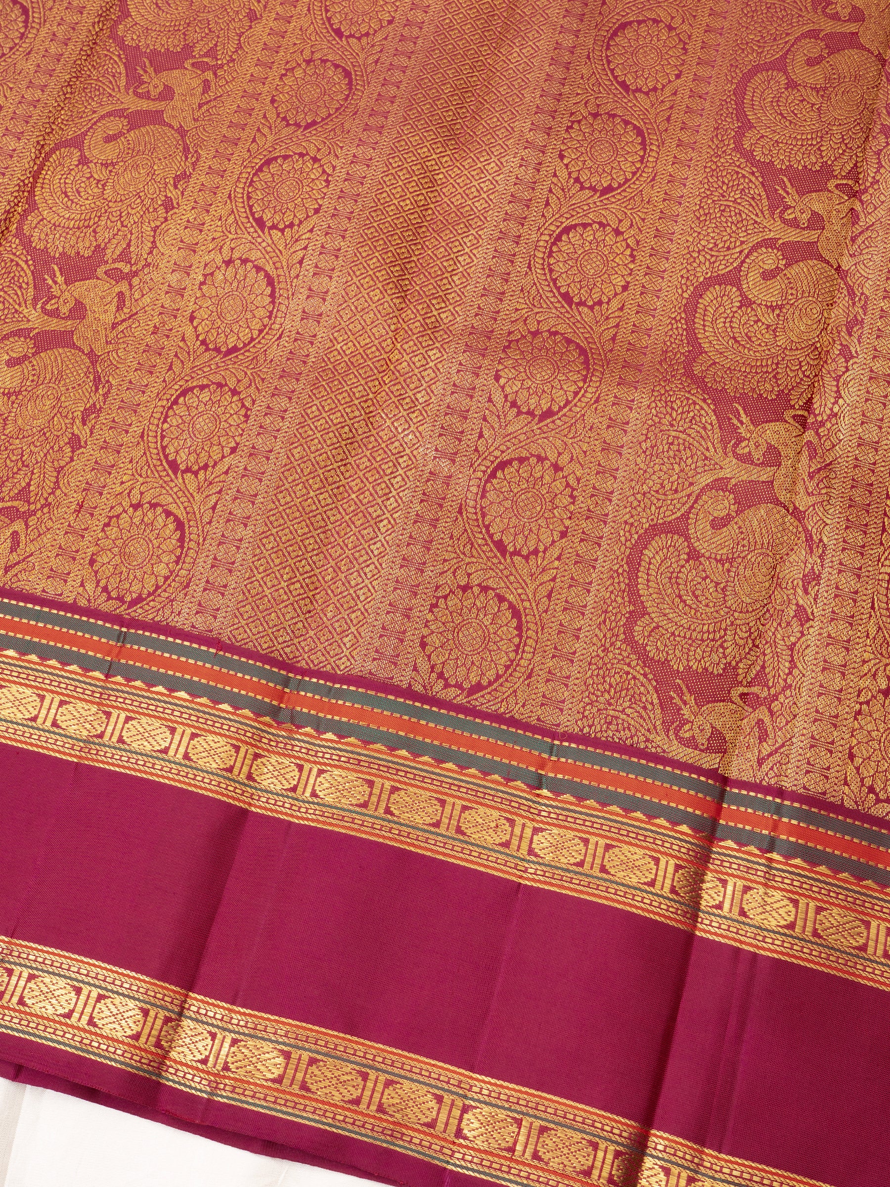 Teal Korvai / Arani Silk Saree CLSA8322