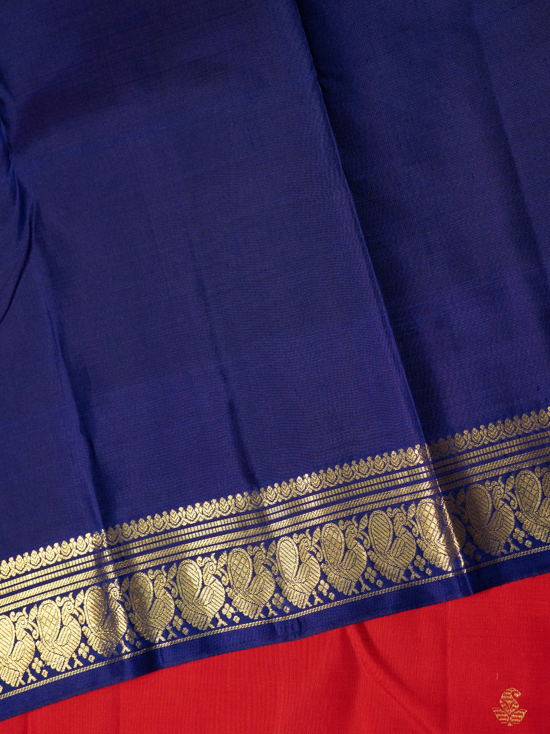 Red Korvai / Kanjipuram Silk Saree CLSA8990