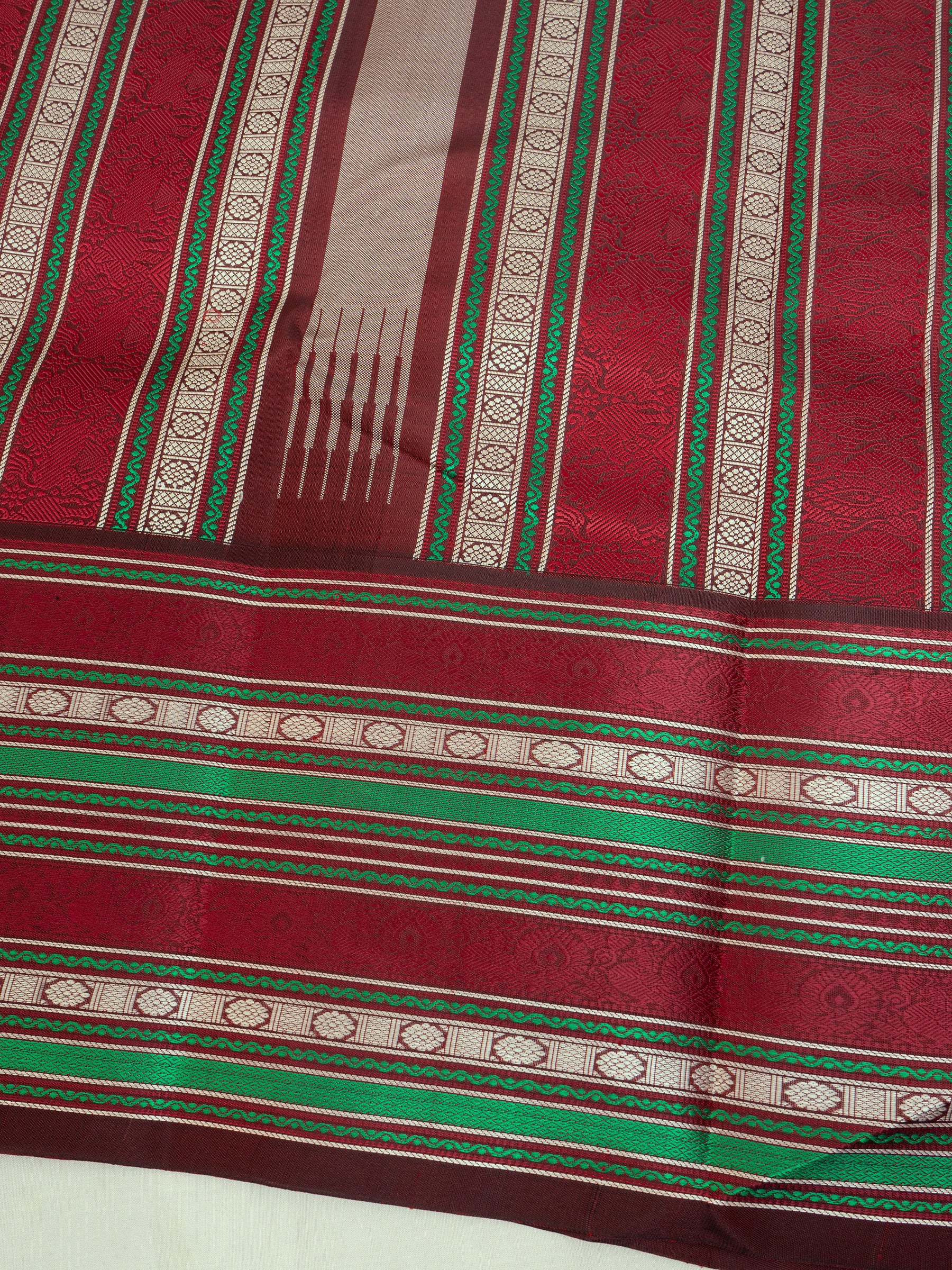 Pastel green kattam butta thread work/ Special Edition Silk CLSA9851