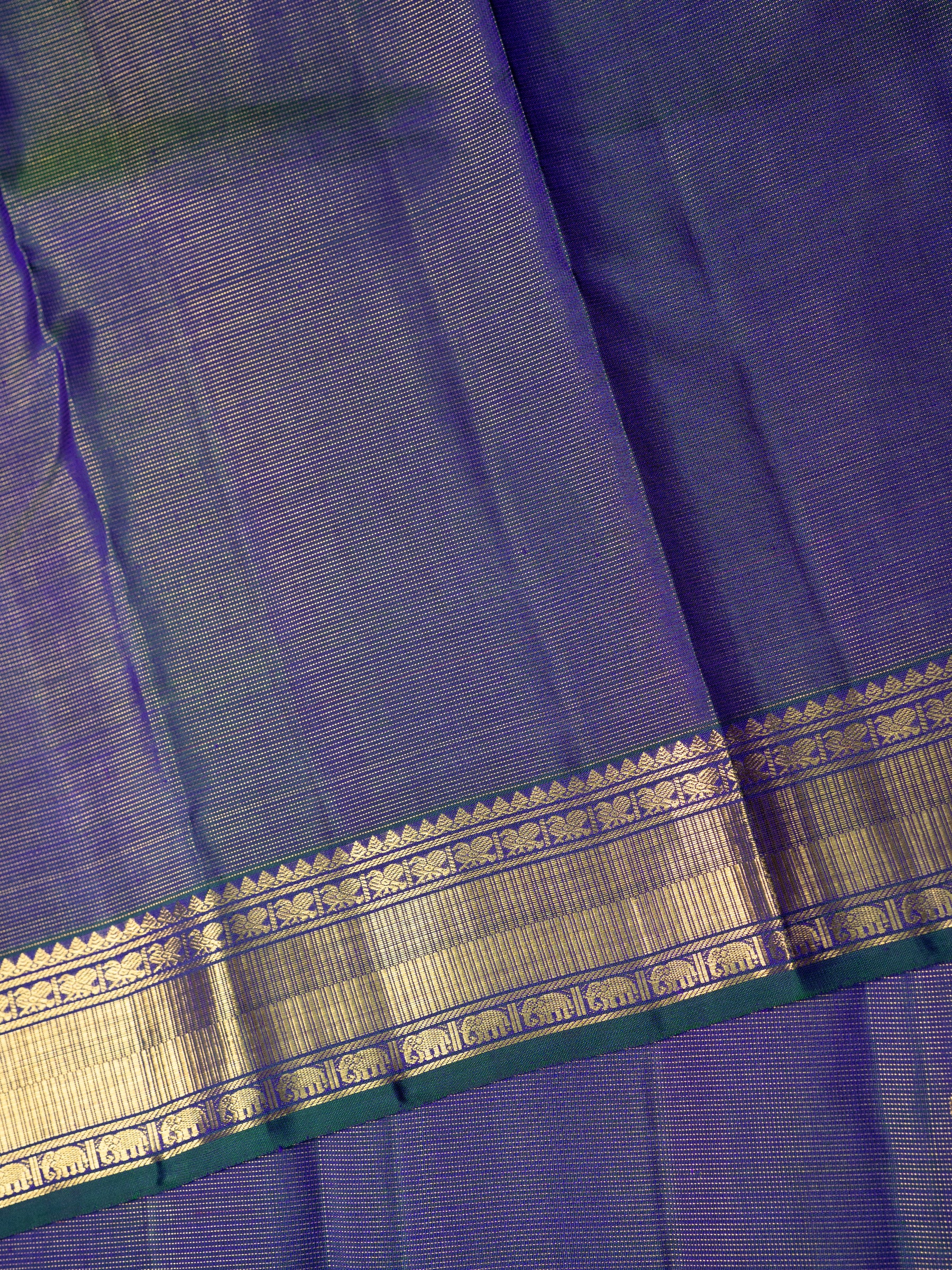 Mayilkazhuthu vairaoosi Kanjipuram Silk Saree CLSA9909