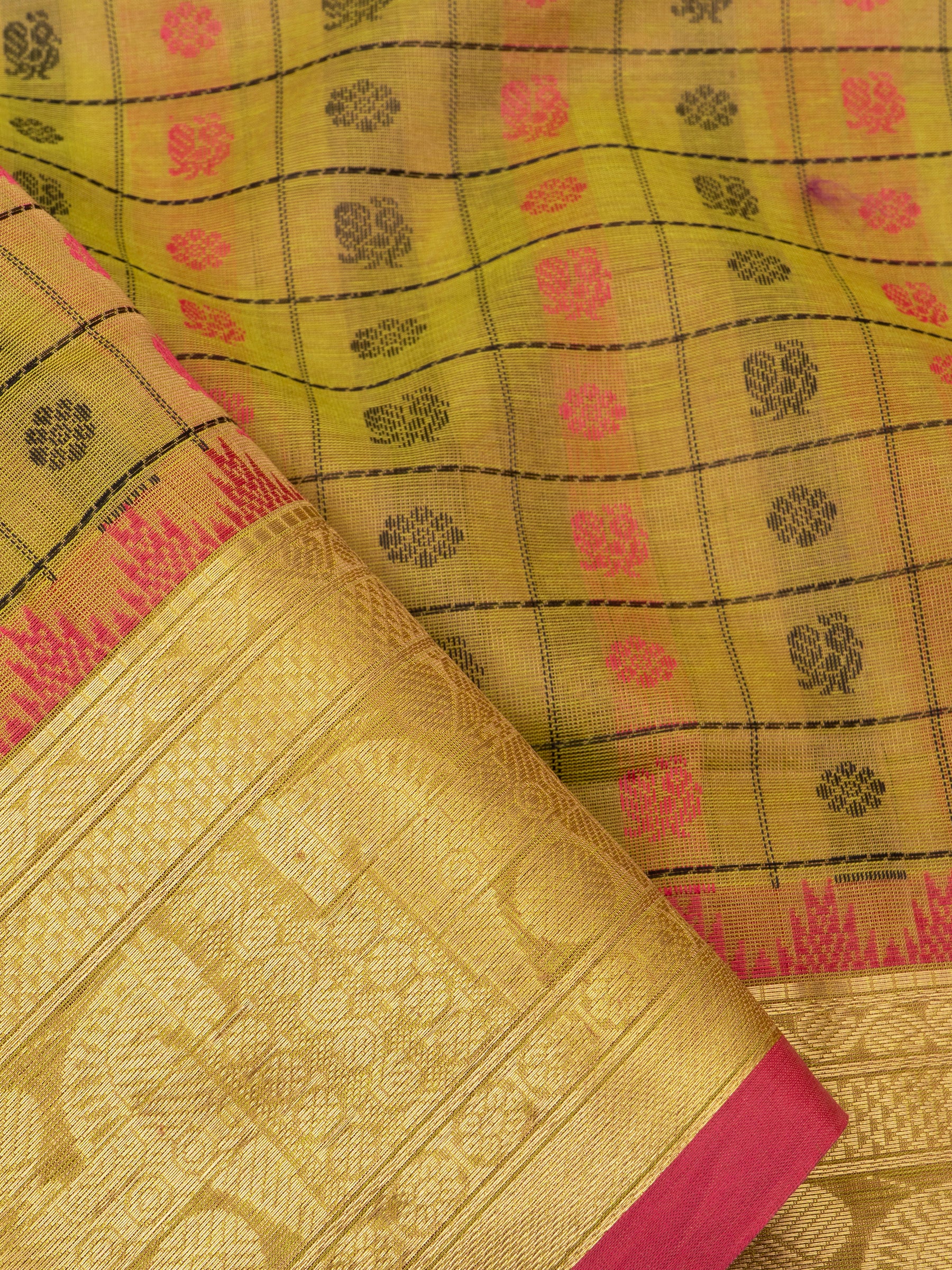 Silk Cotton Saree CLSA6654