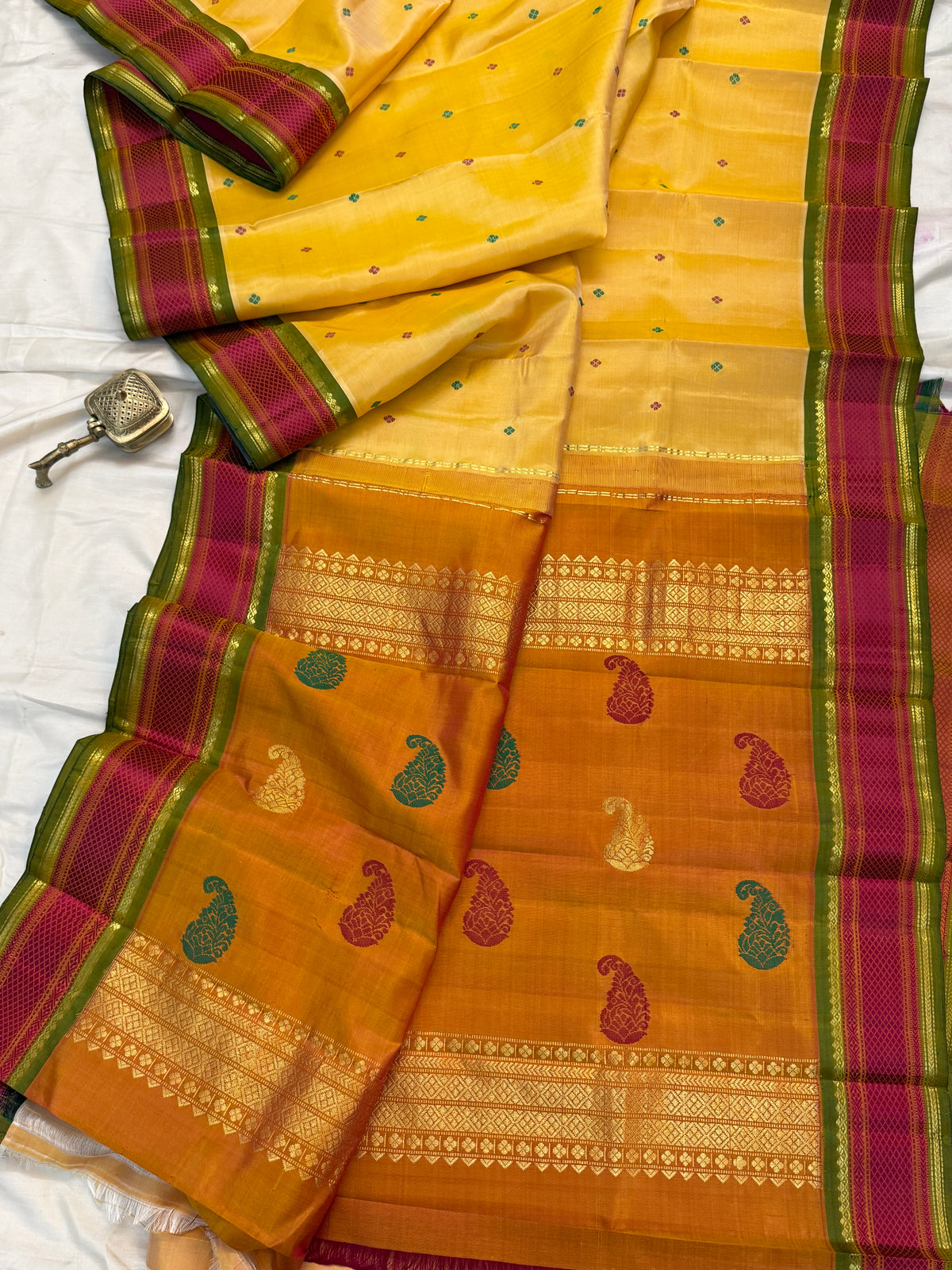 Aarani pure silk saree/clsa 12778