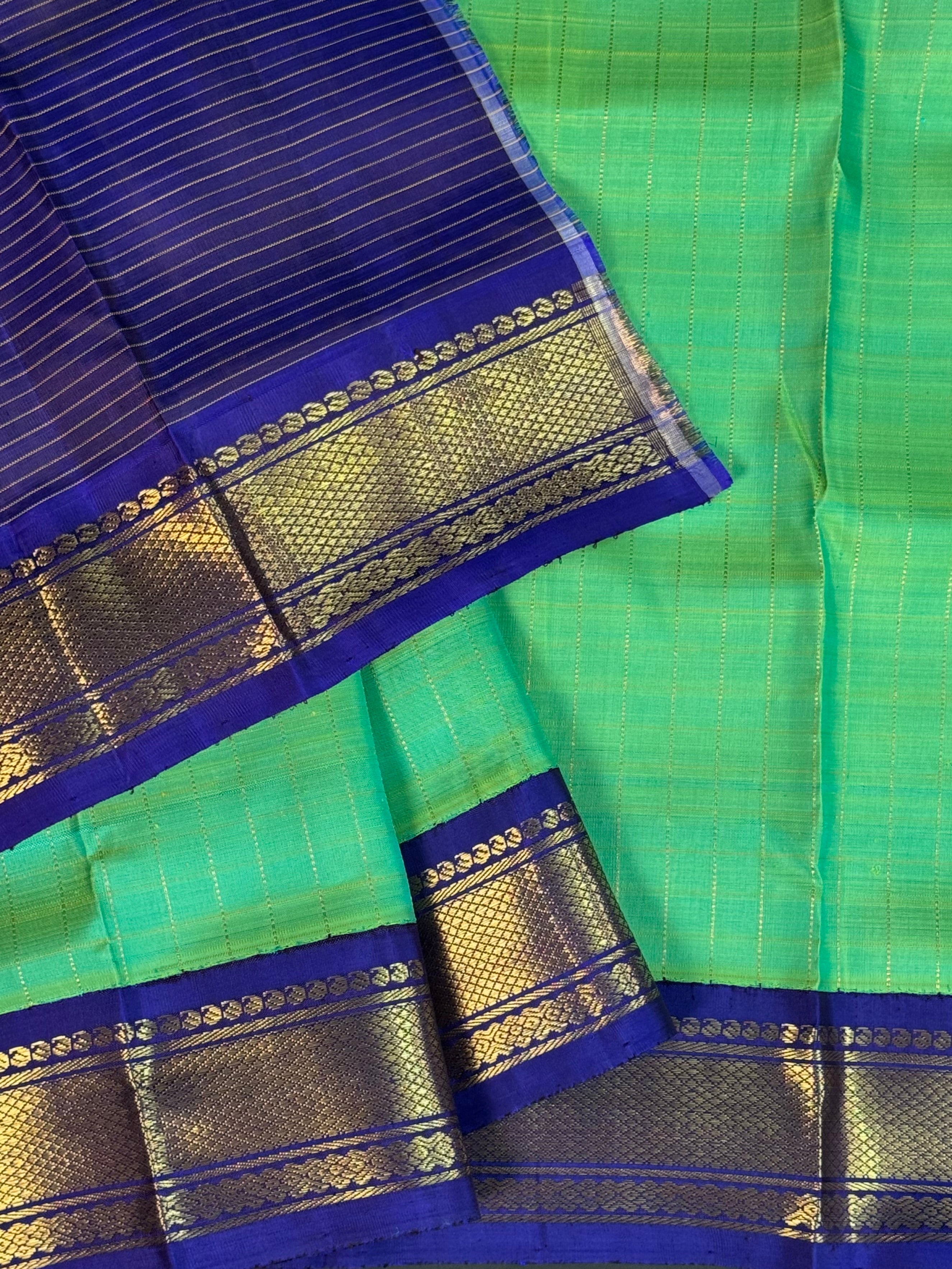 pavadai - 0-3 years paavadai sattai/ kanjipuram silk 9393