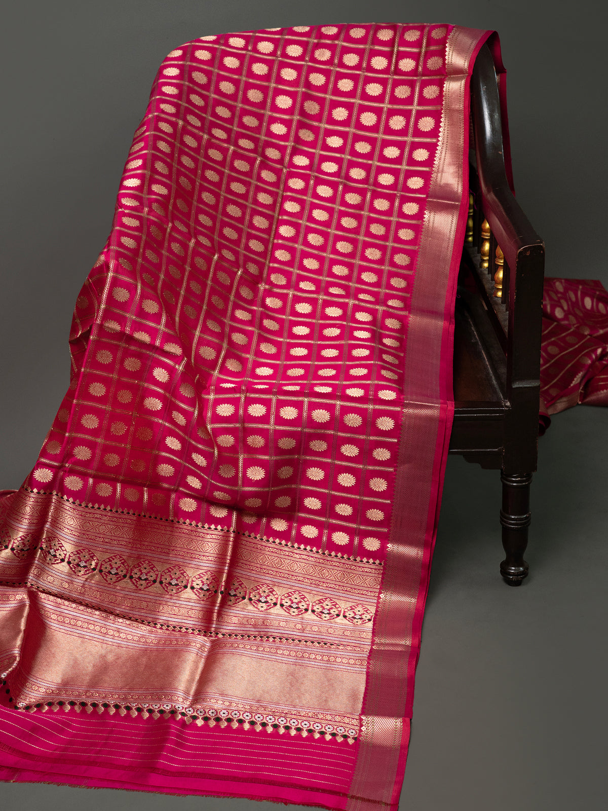 Master piece pink kattam butta /  Chanderi silk Saree CLSA10891