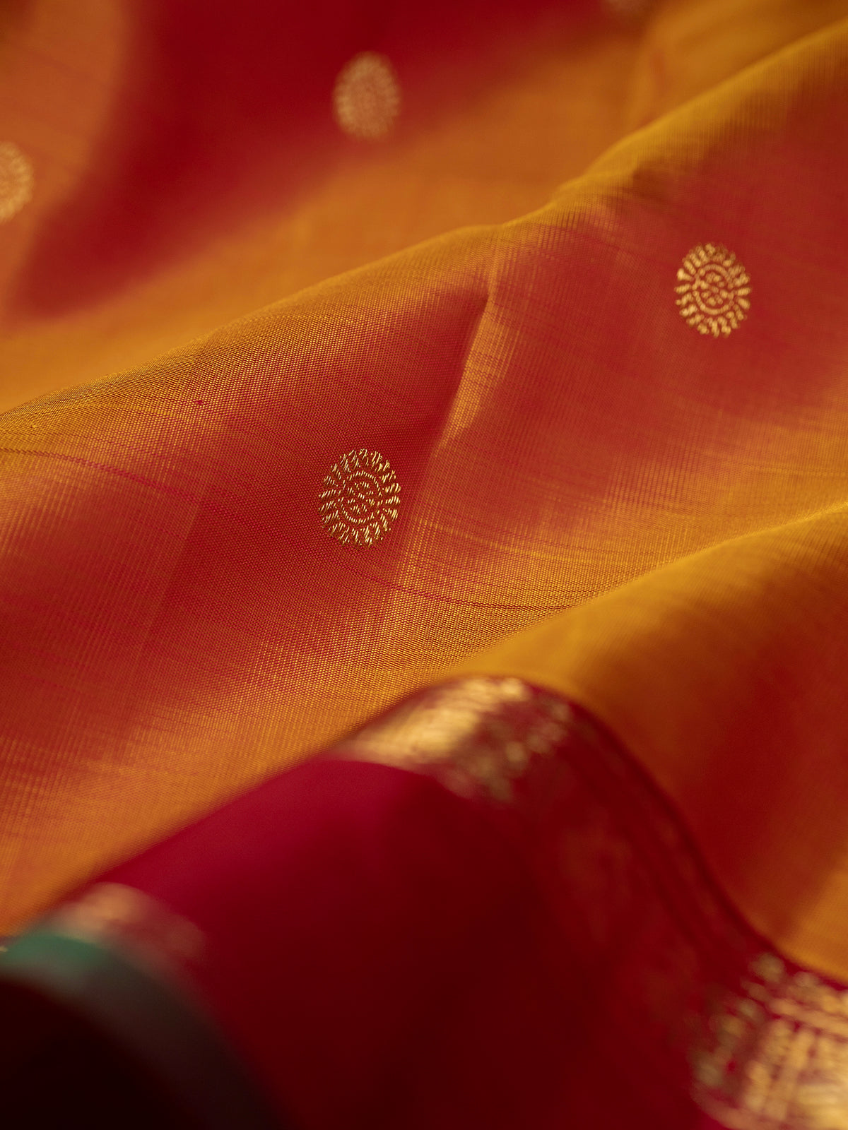 Simha color border pure Kanjipuram Silk Saree CLSA11745