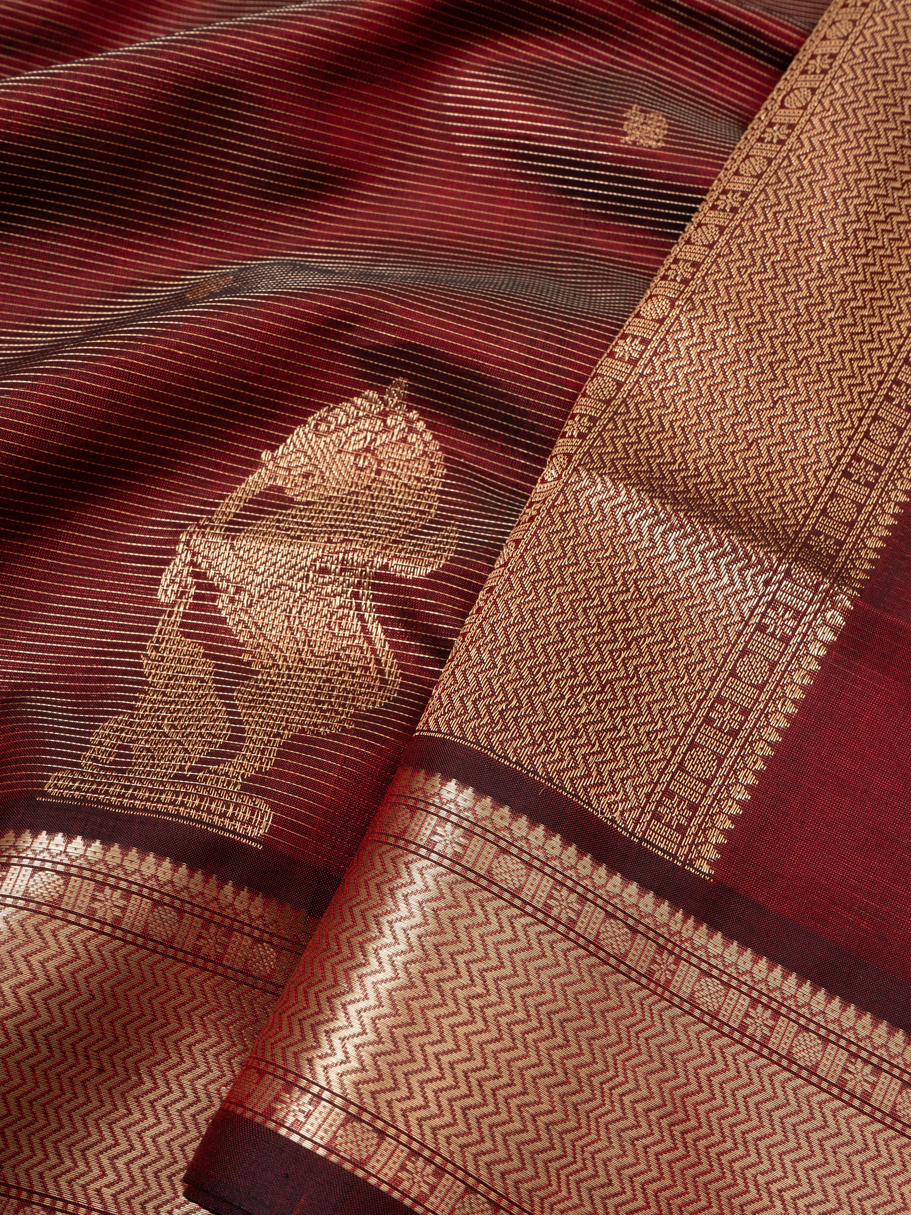 Araku yazhli bettu butta -  Premium Silk Cotton CHSA3442