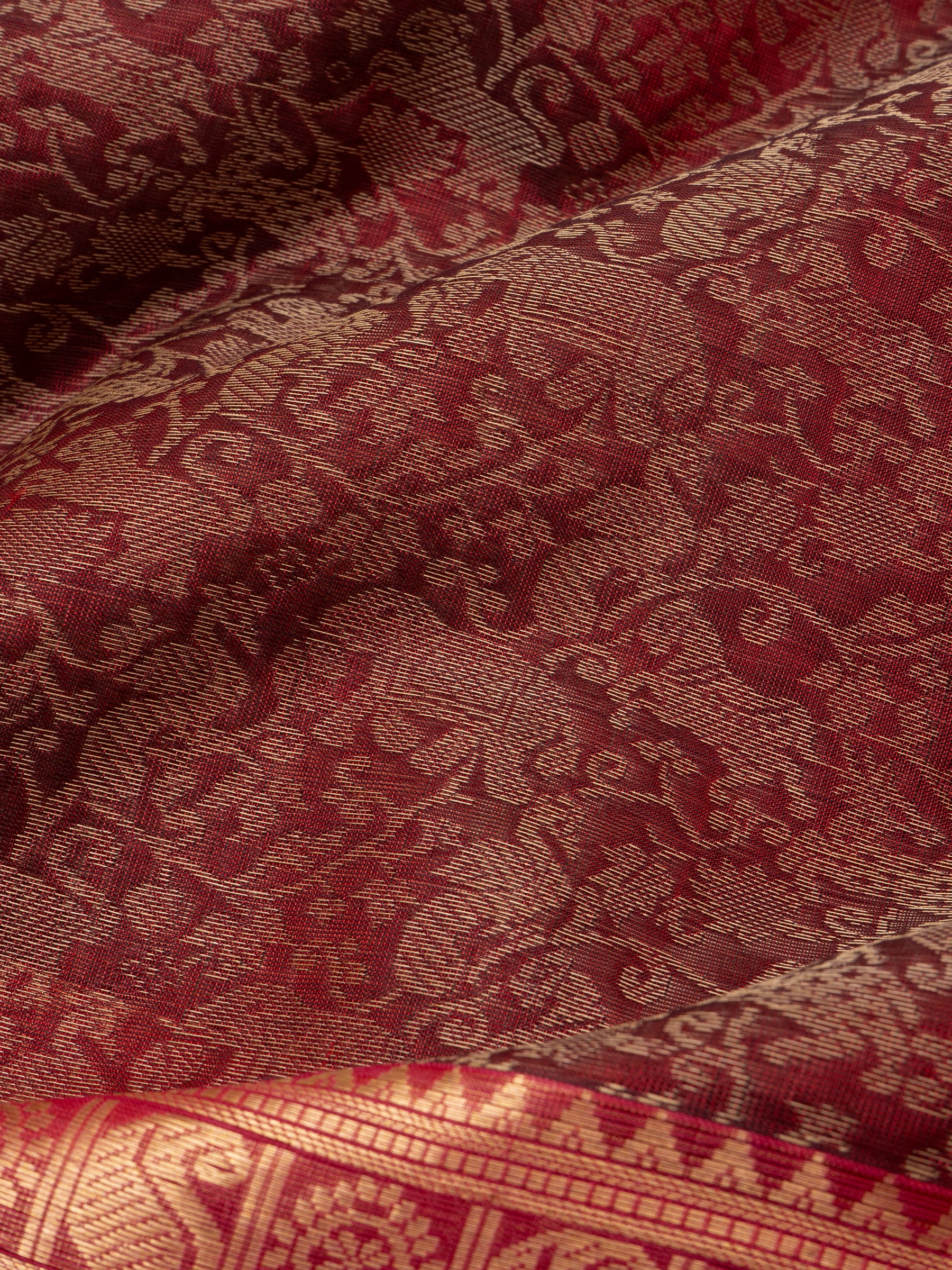 Araku vanasingaram and pink rettapet border/ Silk Cotton Saree CLSA4714