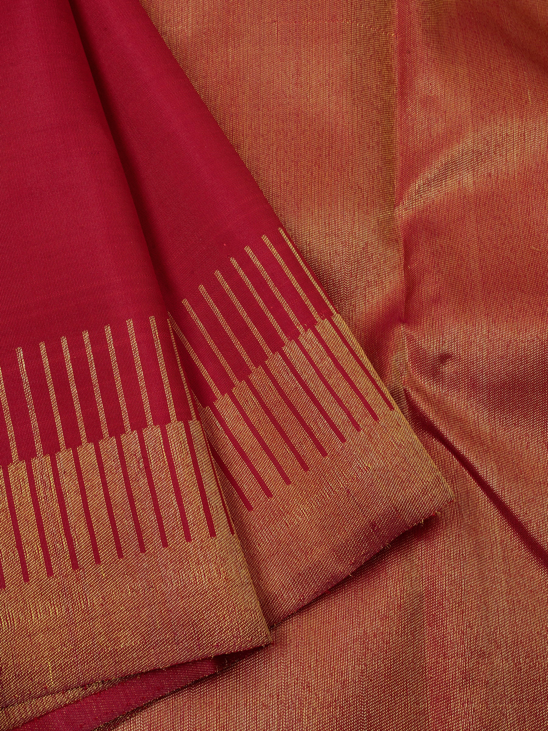 Araku seepureeku border / Kanjipuram silk Saree CLSA5335