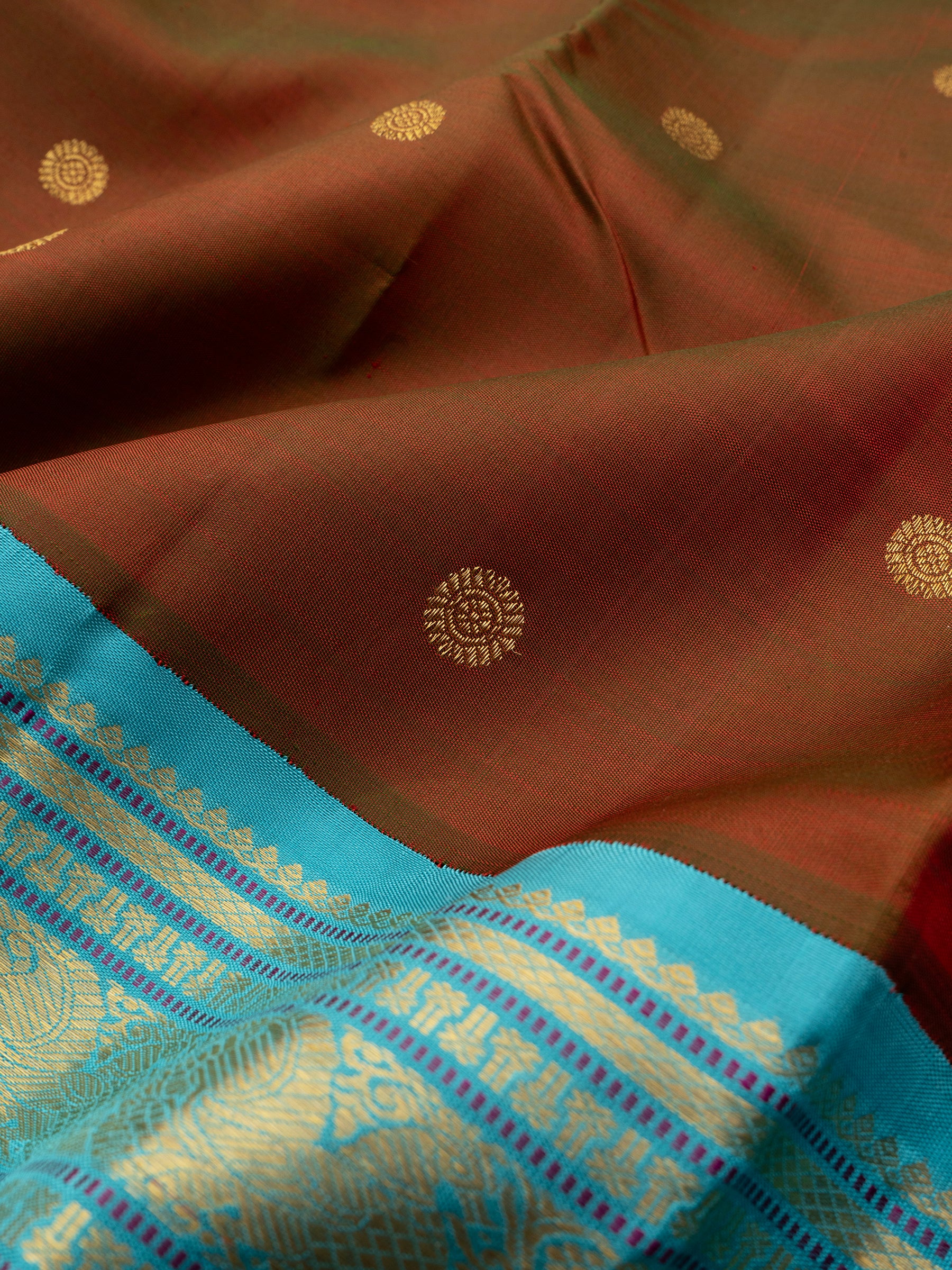 Maanthulir Korvai Kanjipuram silk Saree CLSA6011