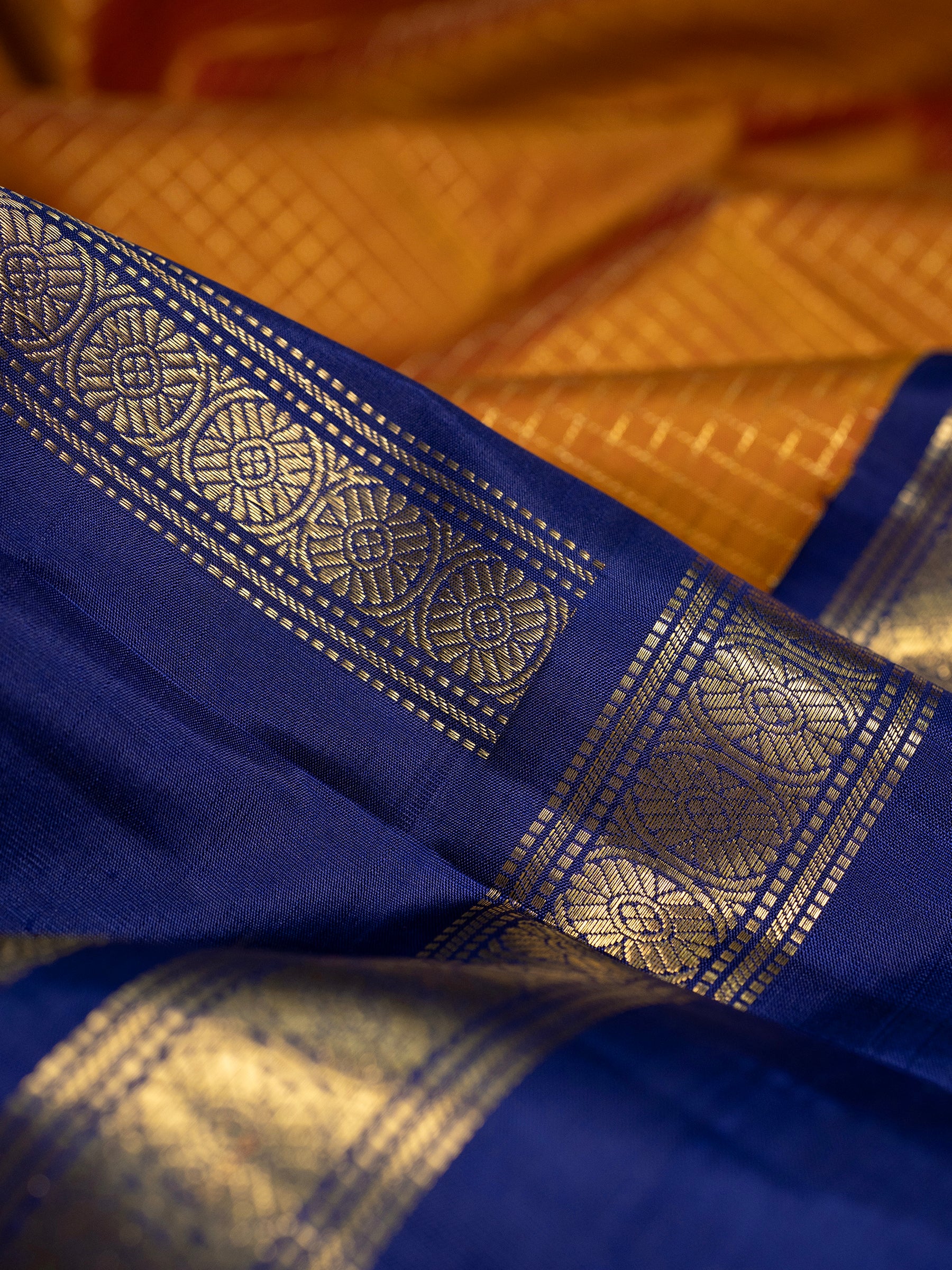 Vintage recreation Kanjipuram Silk Saree CLSA9873