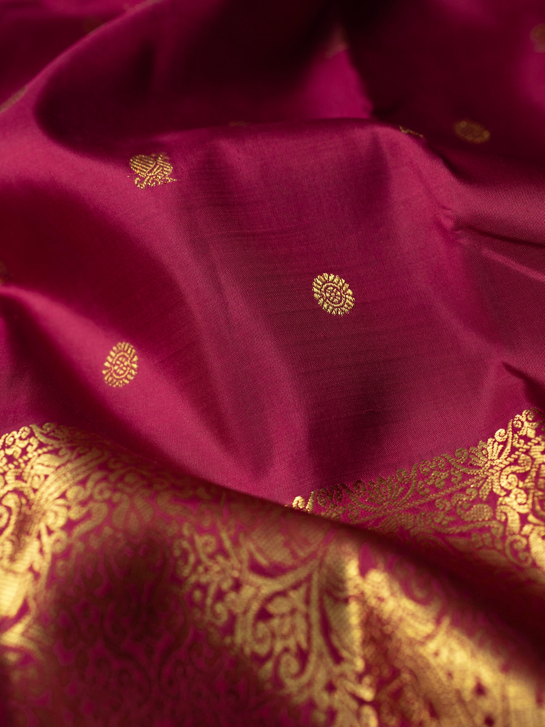 Kalyana Araku with getti border / Kanjipuram Silk Saree CLSA9992