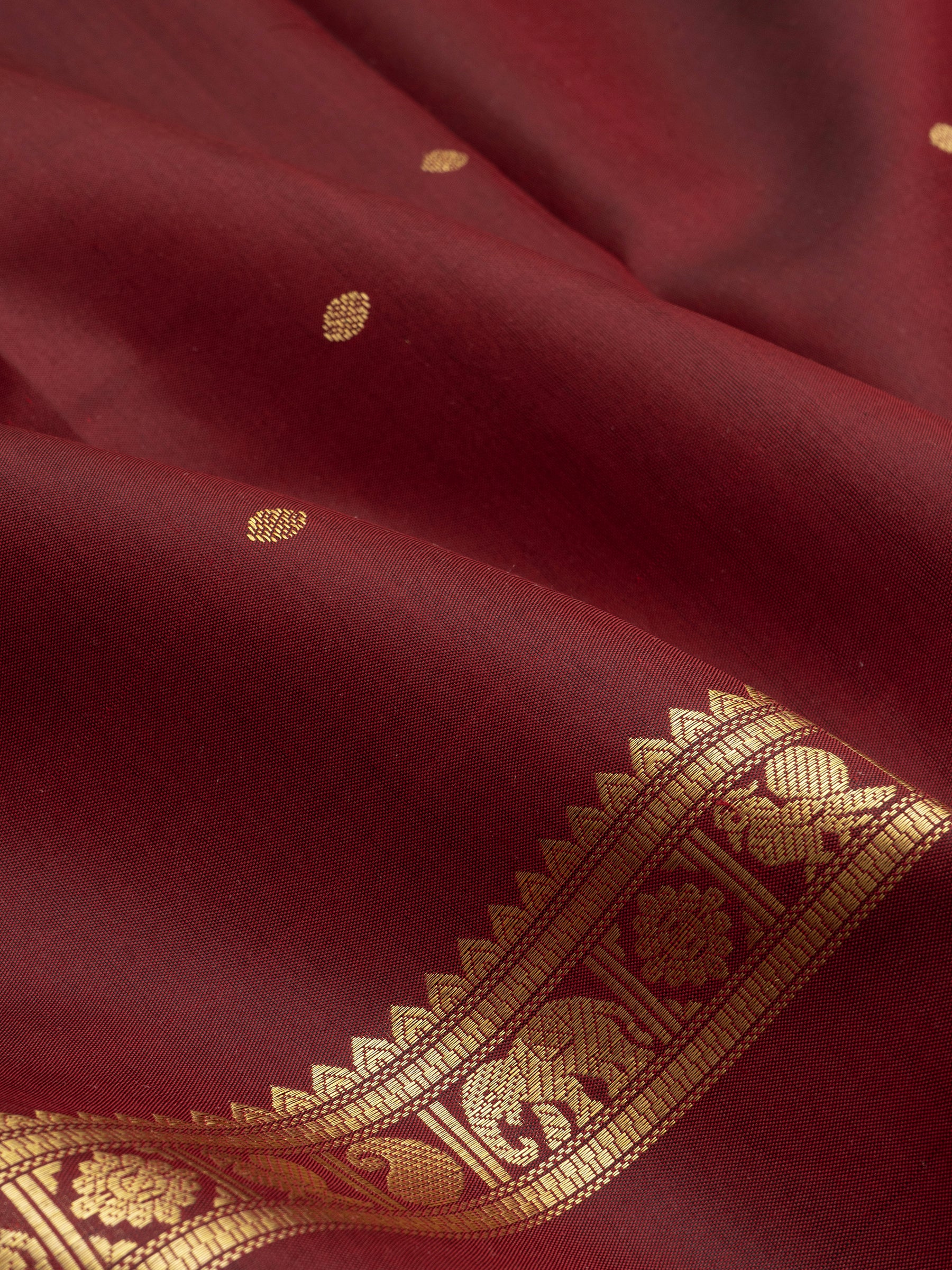 Deep Araku rettapet border / Special Edition Silk CLSA10300