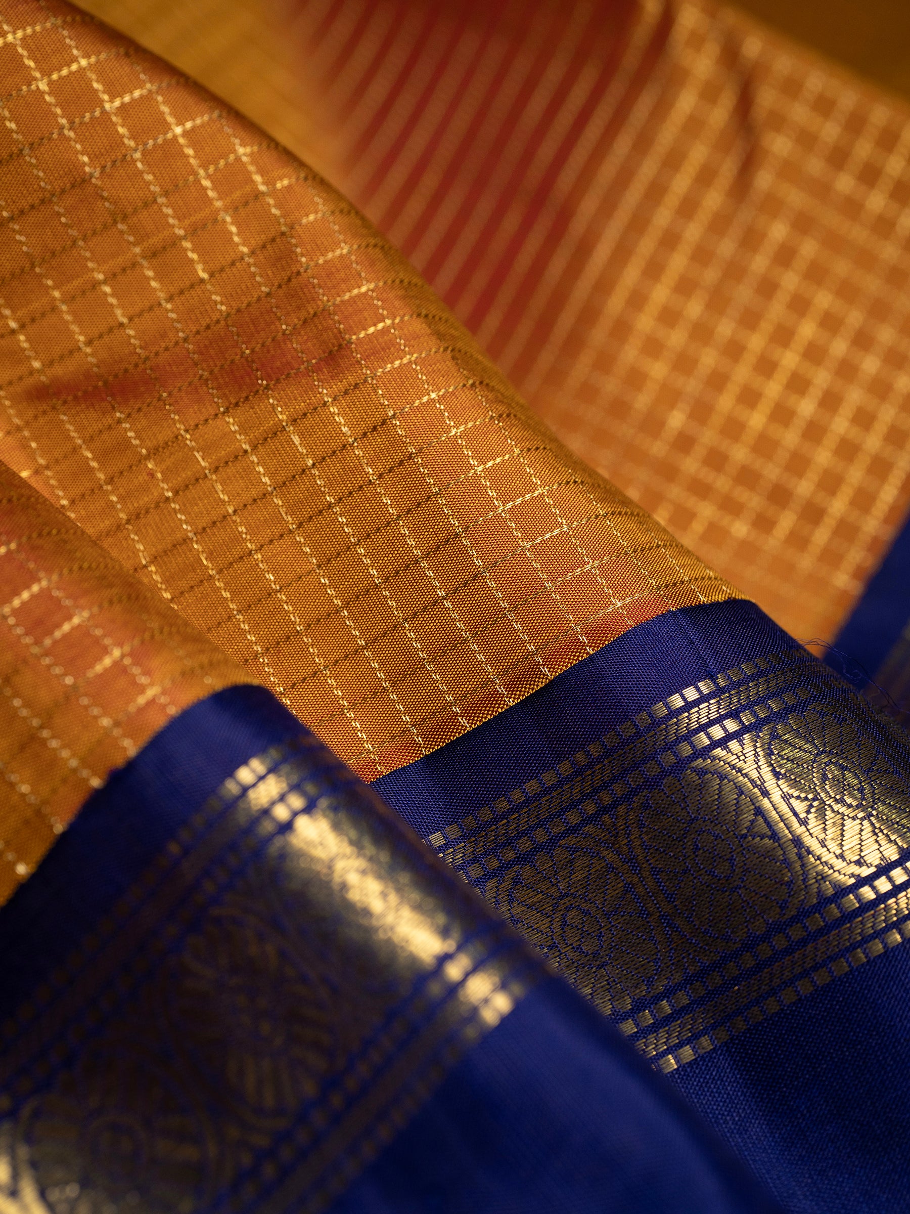 Vintage recreation Kanjipuram Silk Saree CLSA9873