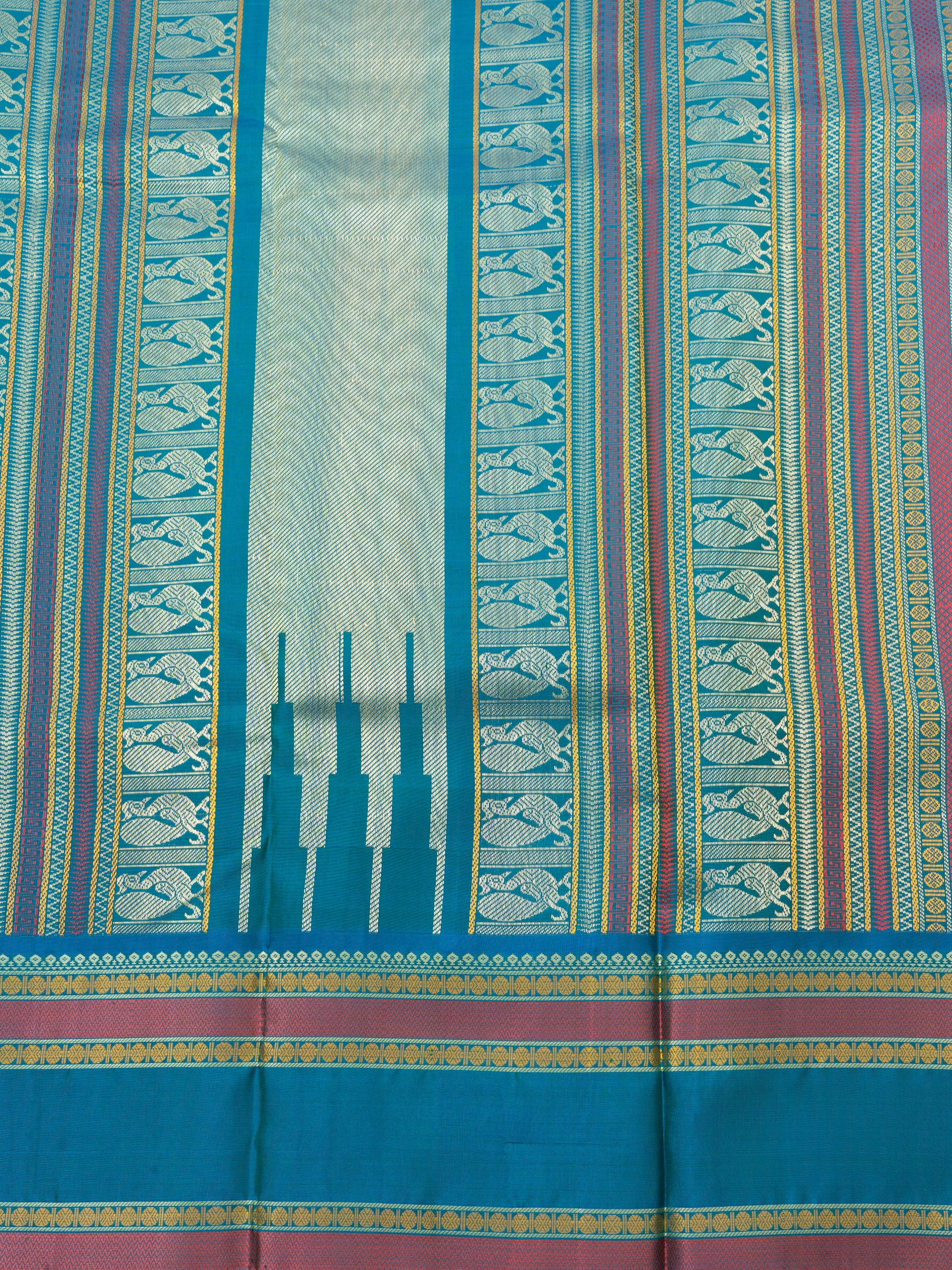 Green komatha butta/special edition kanjipuram silk CLSA2747