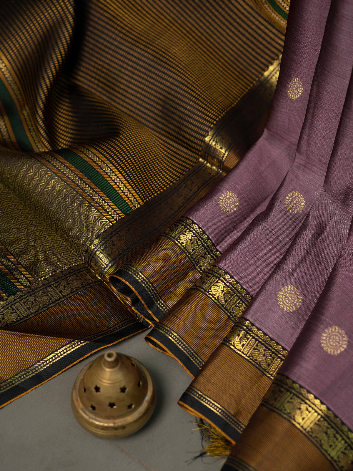 Mauve pet / Kanjipuram Silk Saree CLSA7228