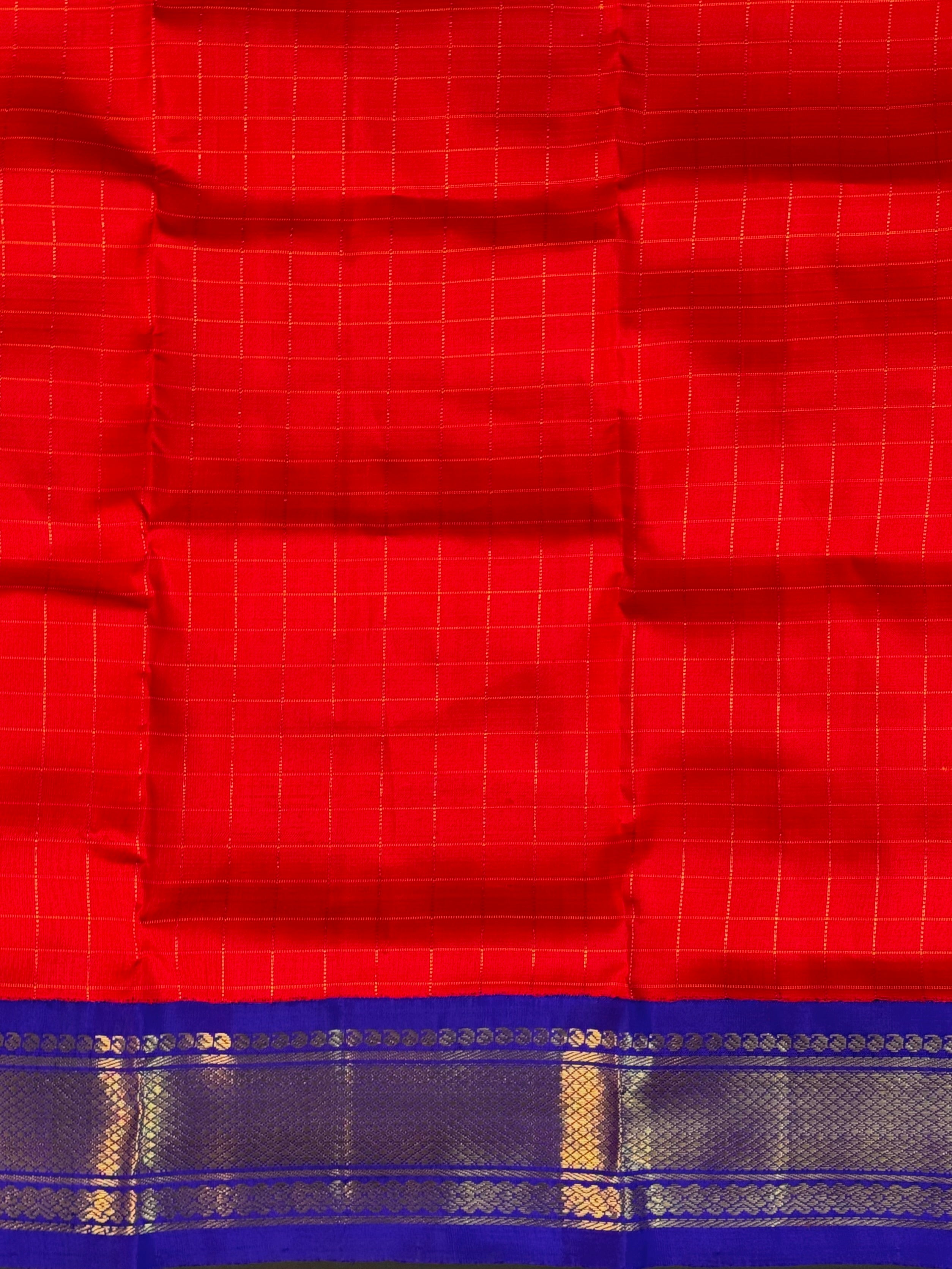 pavadai -0-3 years paavadai sattai/ kanjipuram silk  pure Zari 9394