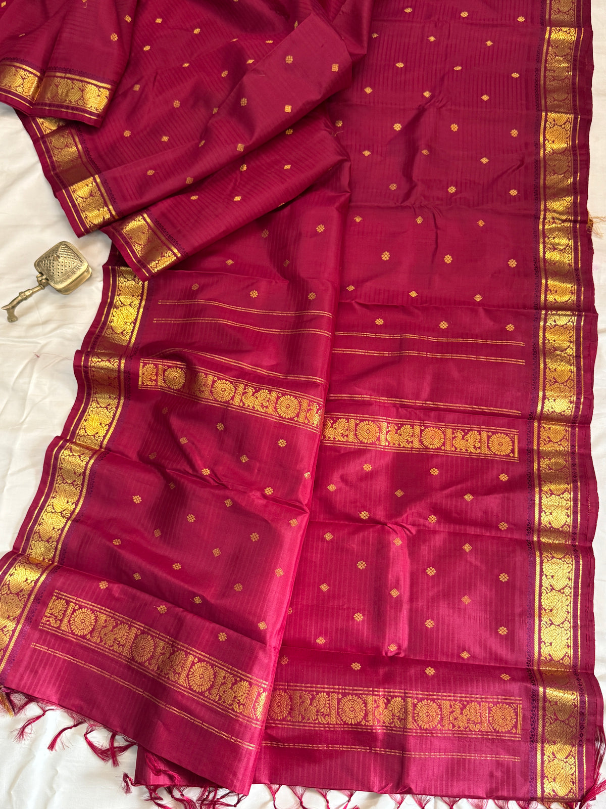 Aarani pure silk saree/clsa 12775