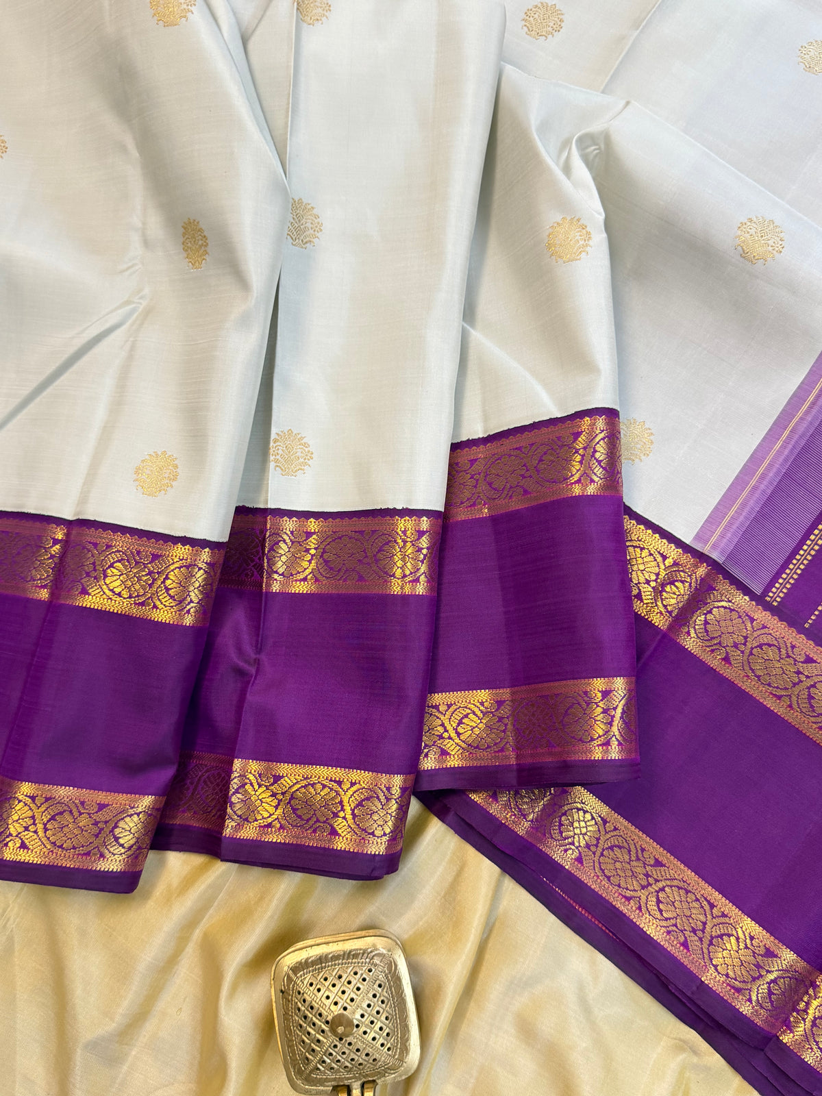 Eeyam retta pet. / pure Kanjipuram silk