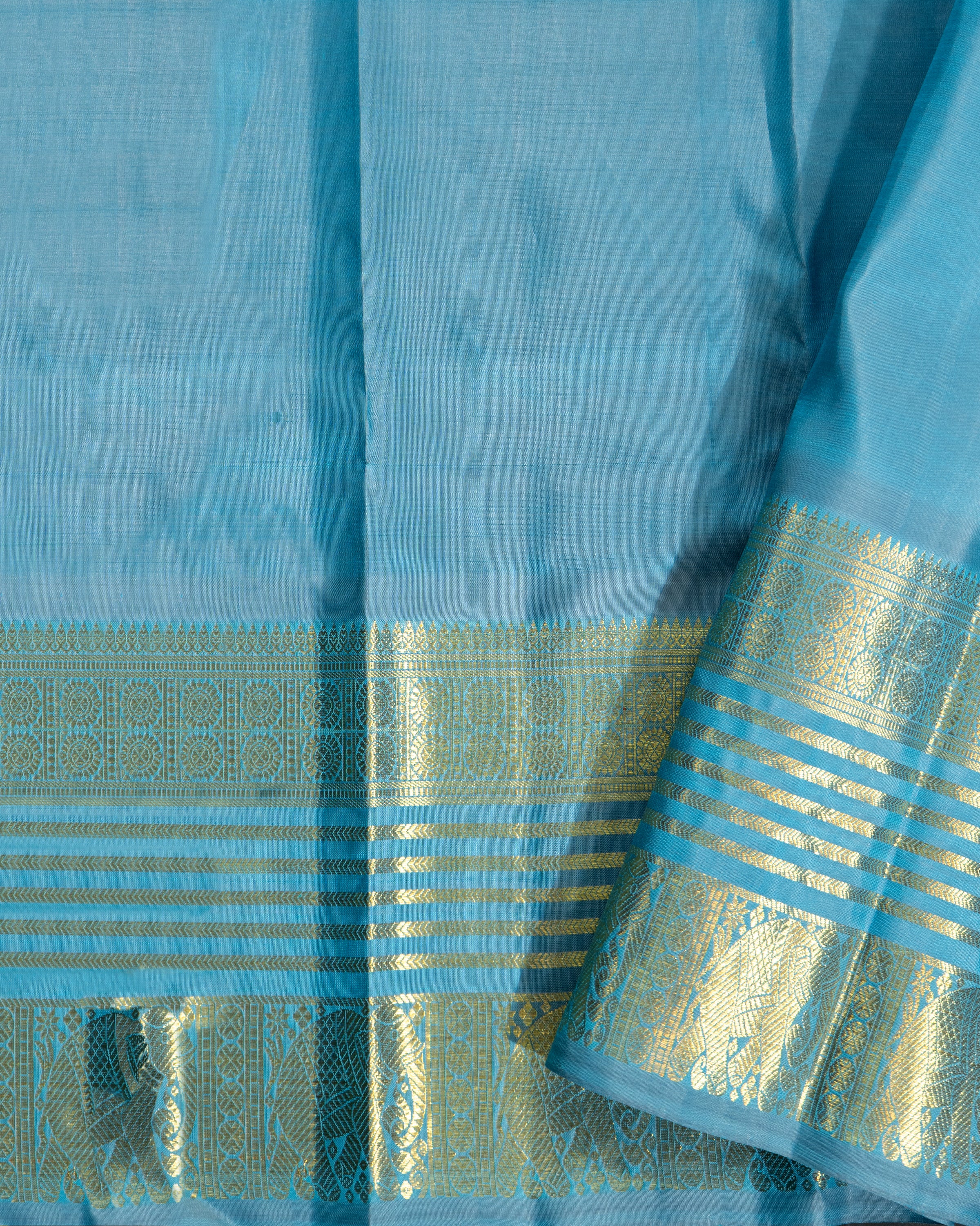 Tissue Vairaoosi Korvai / Kanjipuram silk