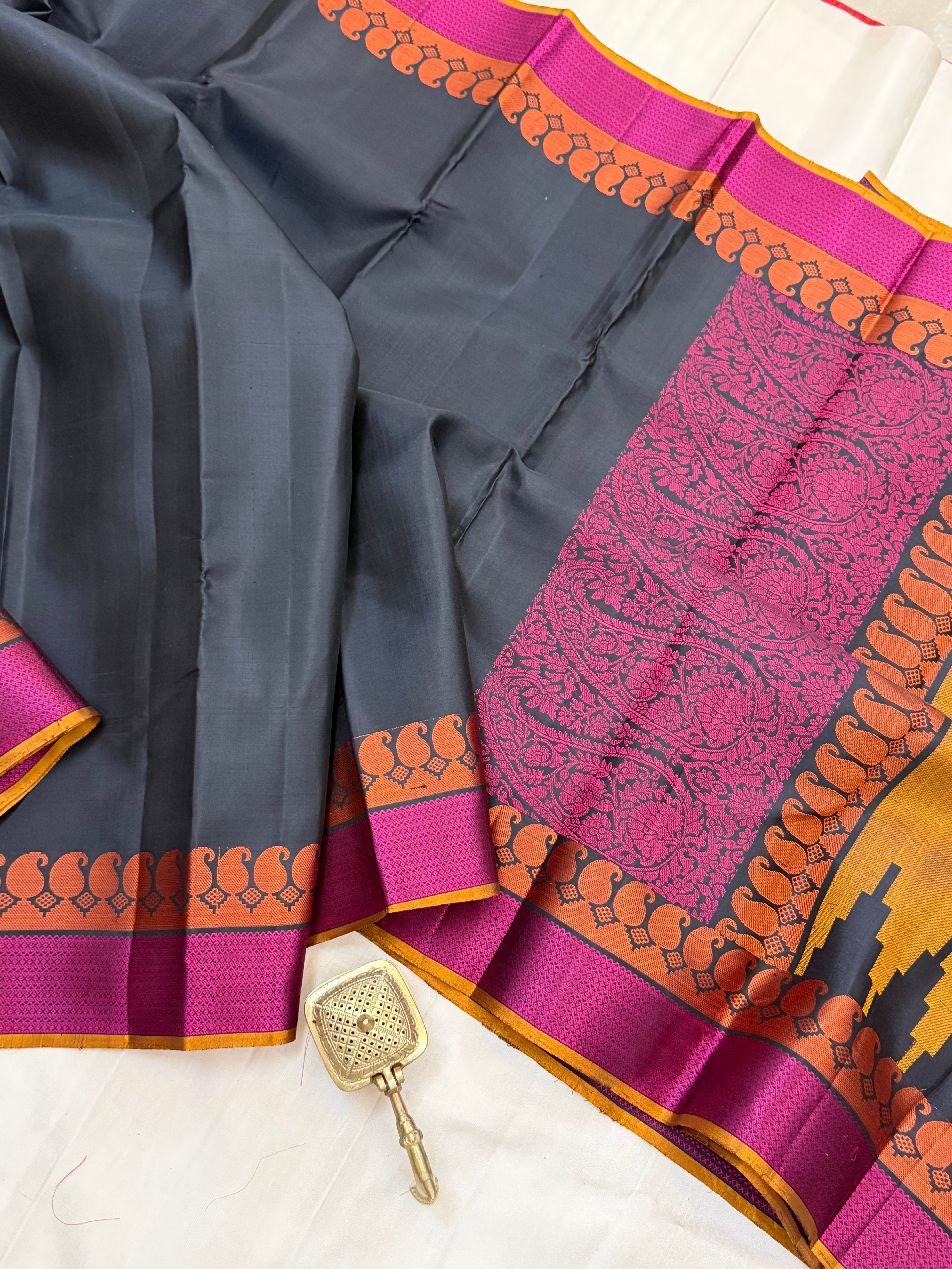 Black manga pet/ Varnangal Thread work  / CLSA11270