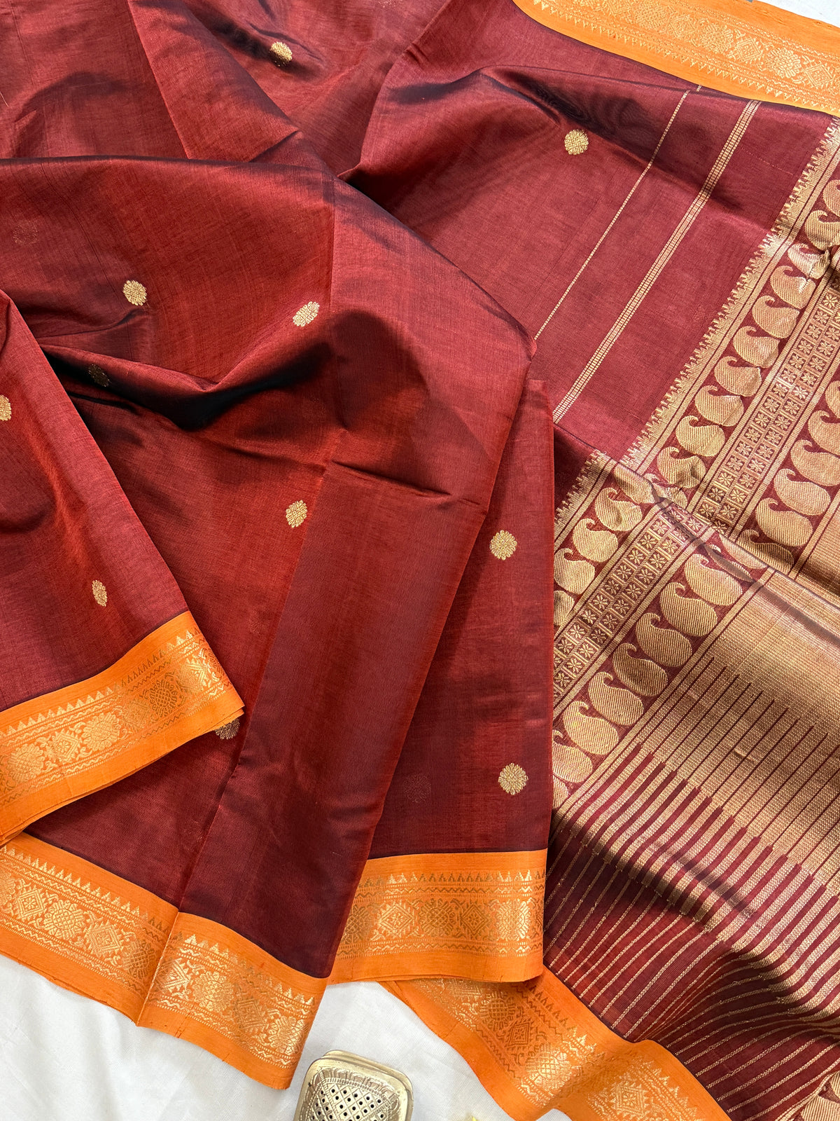 Brown and body Butta / silk cotton clsa 4658