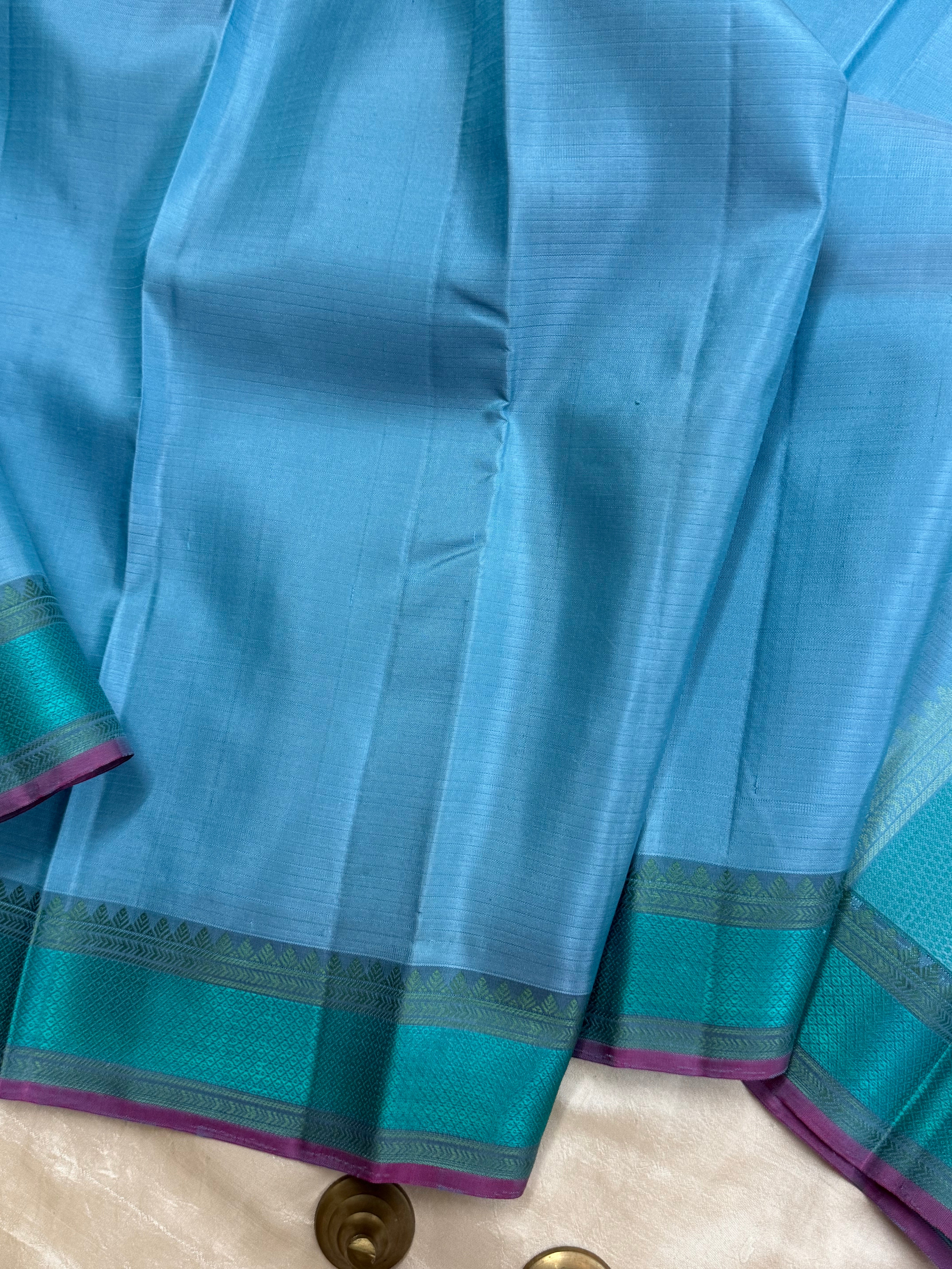 Sky blue / Varnangal Soft Silk