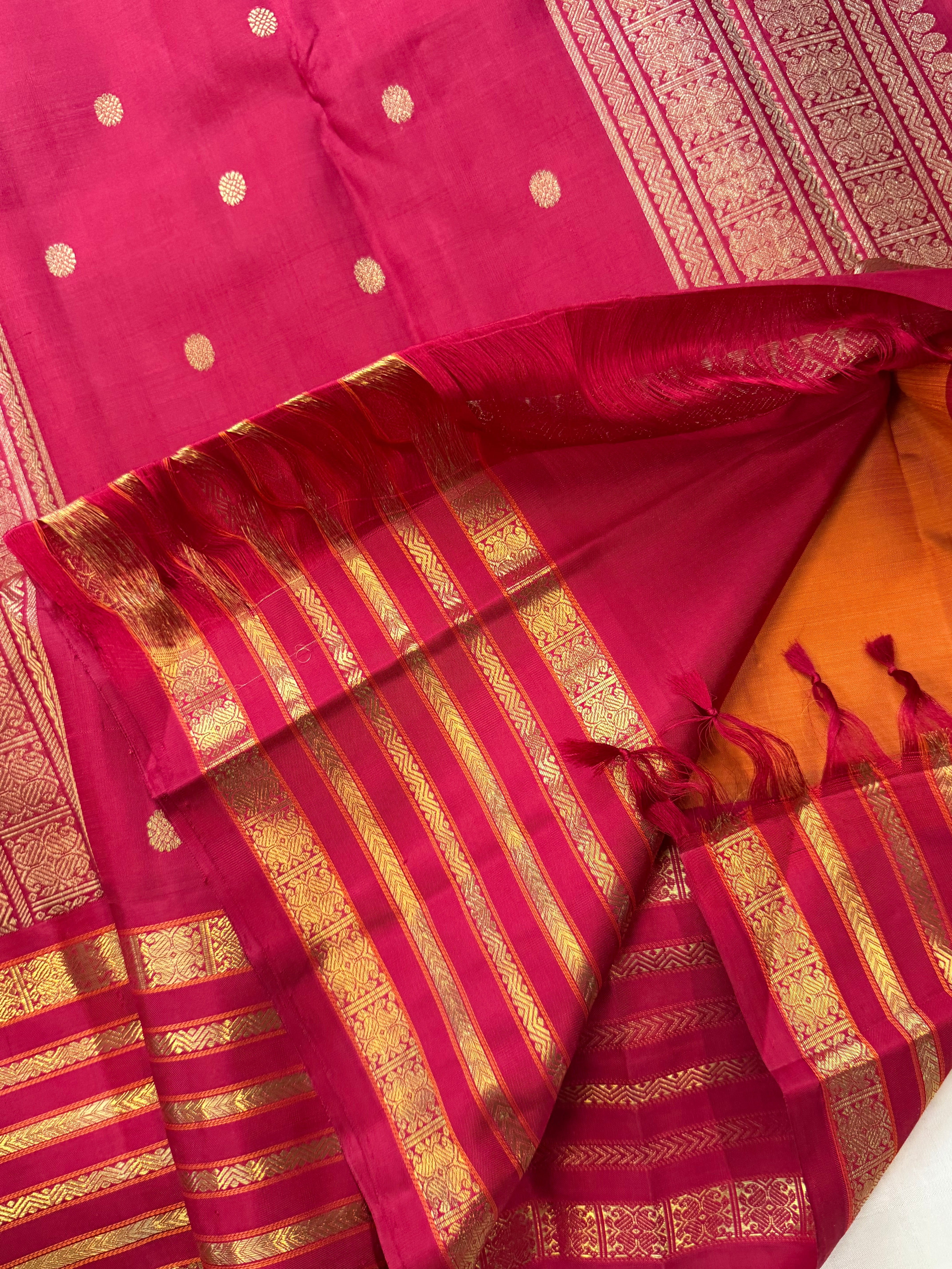 Korvai Varamahalakshmi edit : Simha colour  varisapet  Korvai Kanjipuram silk saree