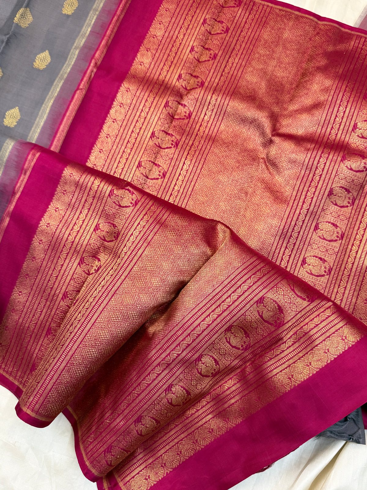 Organza / pure Zari Kanjipuram clsa12516