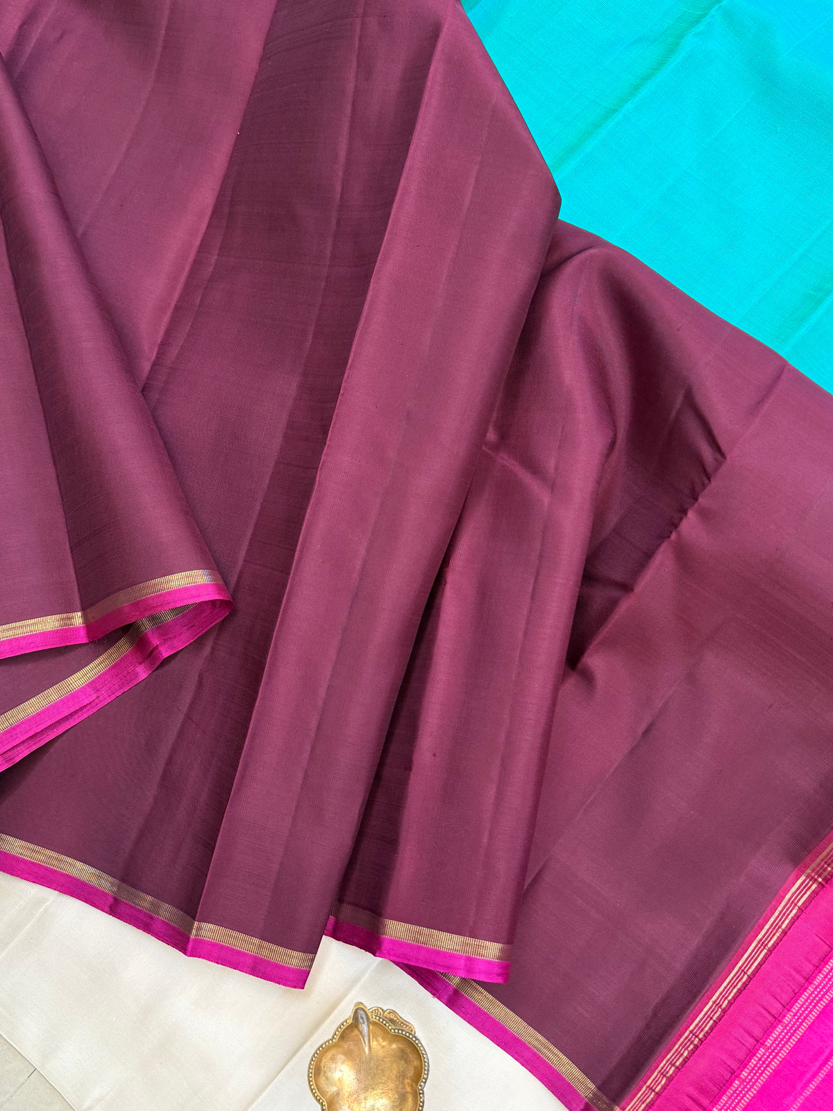 half and half korvai / Kanjipuram silk CLSA 10679
